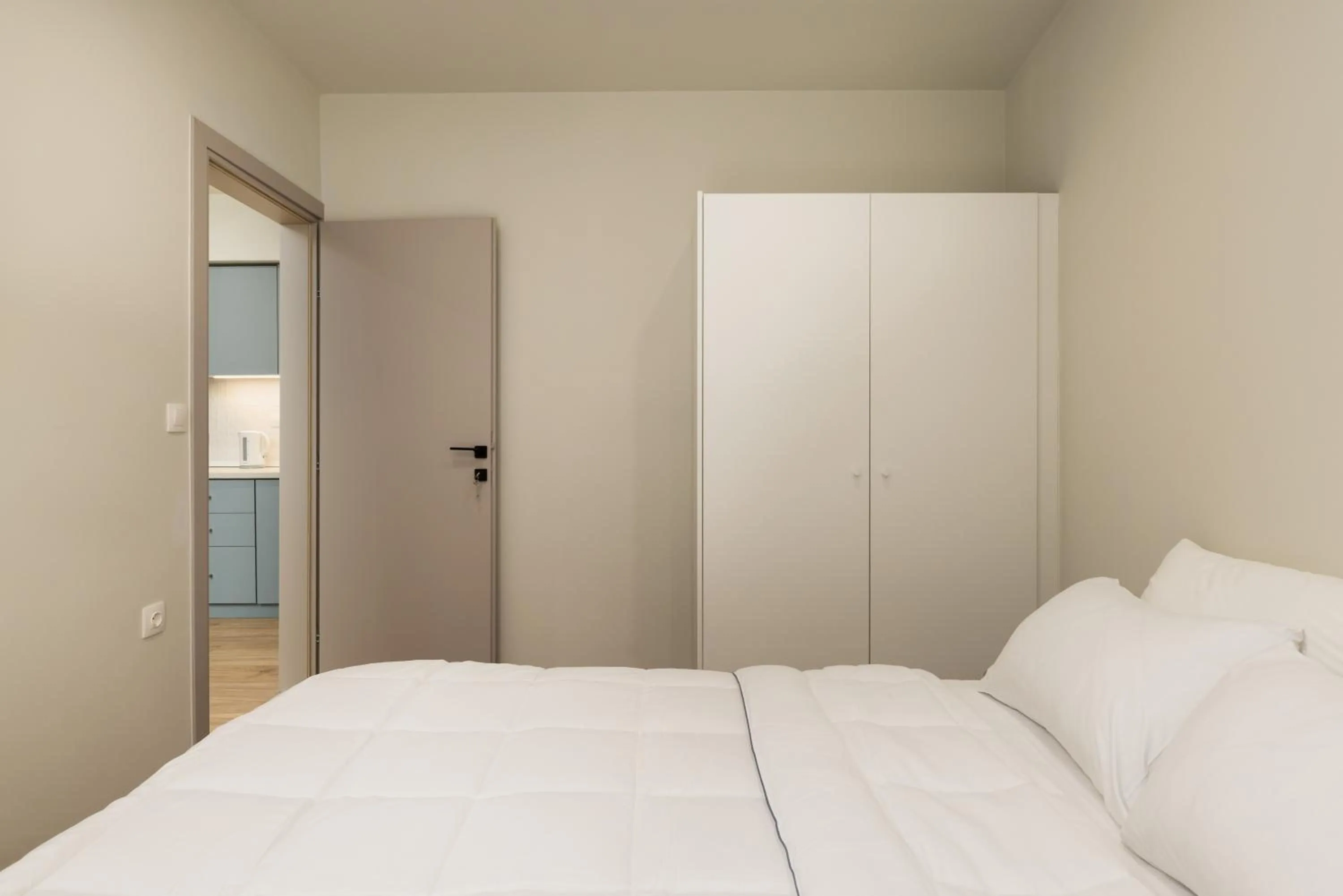 Bed in Celine Volos by halu! Cozy apartments in the center