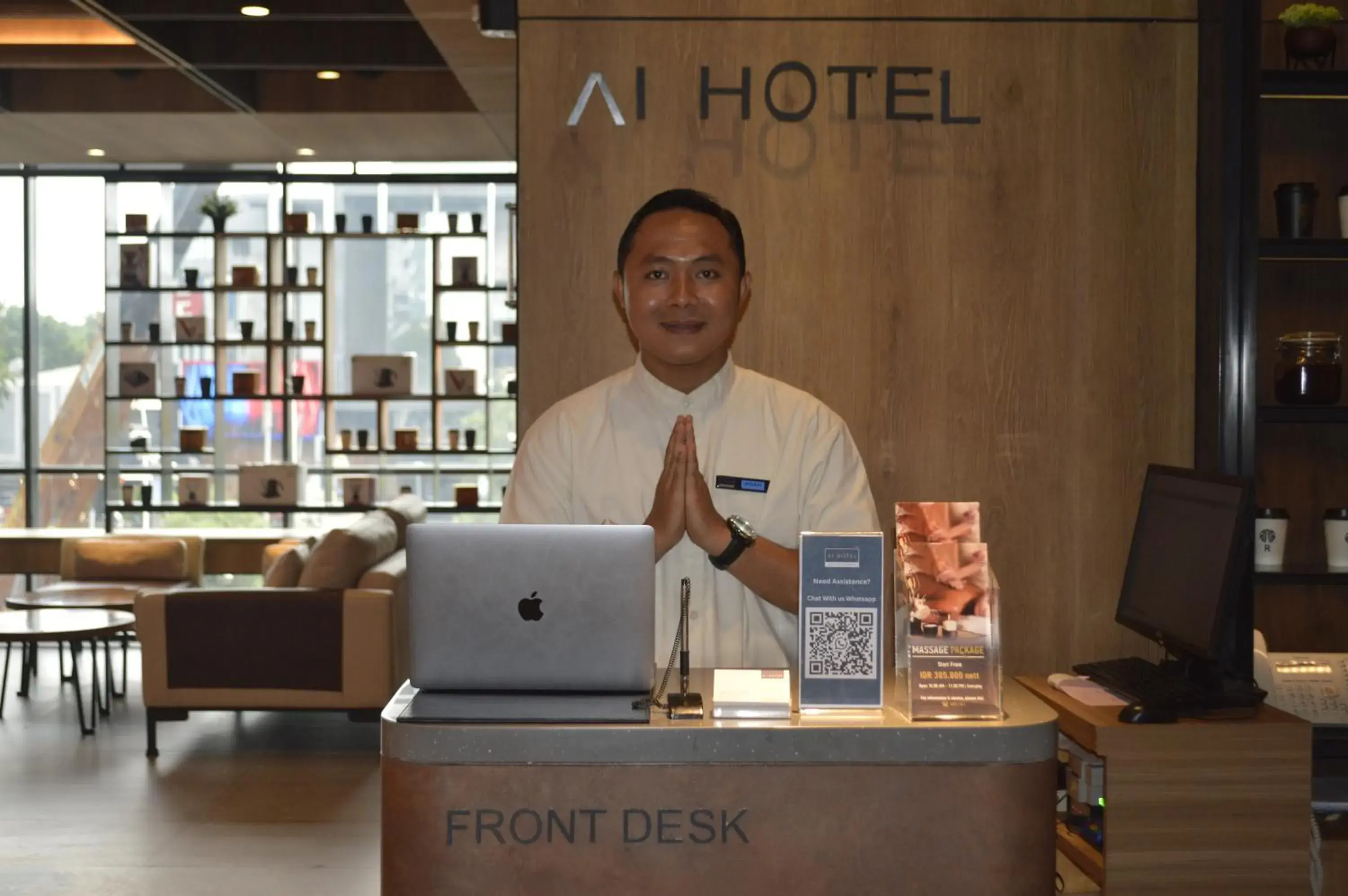 Lobby or reception in AI Hotel Jakarta Thamrin Lobby or reception in AI Hotel Jakarta Thamrin