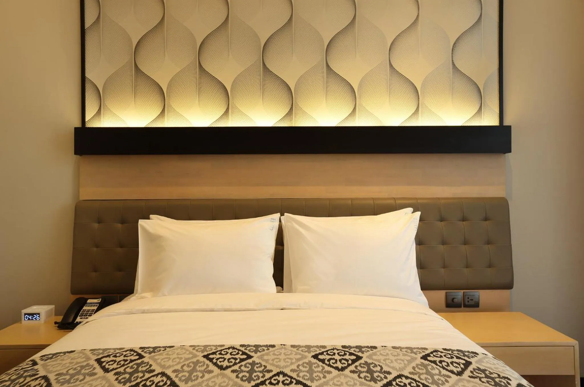 Photo of the whole room, Bed in AI Hotel Jakarta Thamrin
