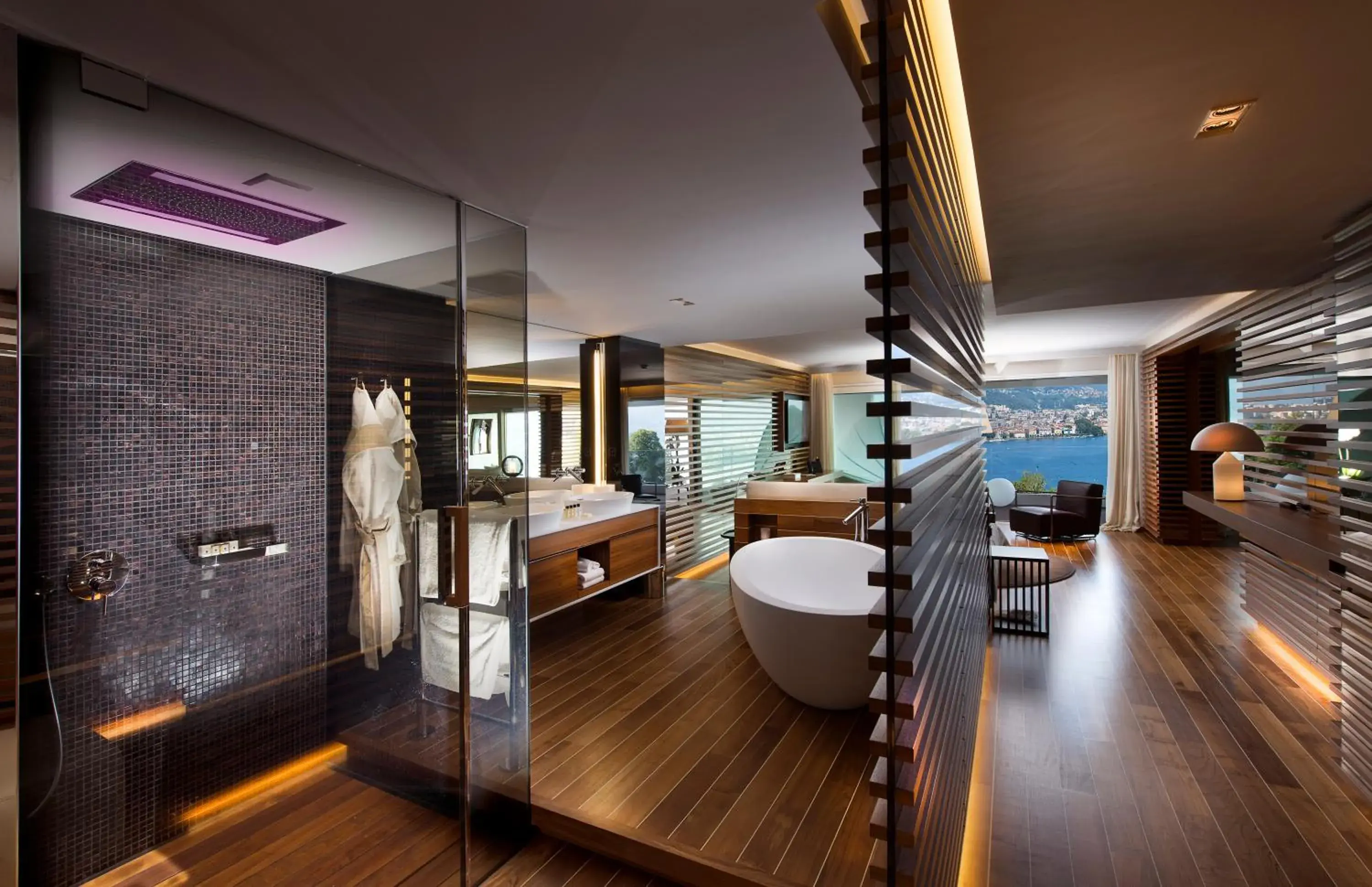 Bathroom, Bed in The View Lugano Bathroom, Bed in The View Lugano