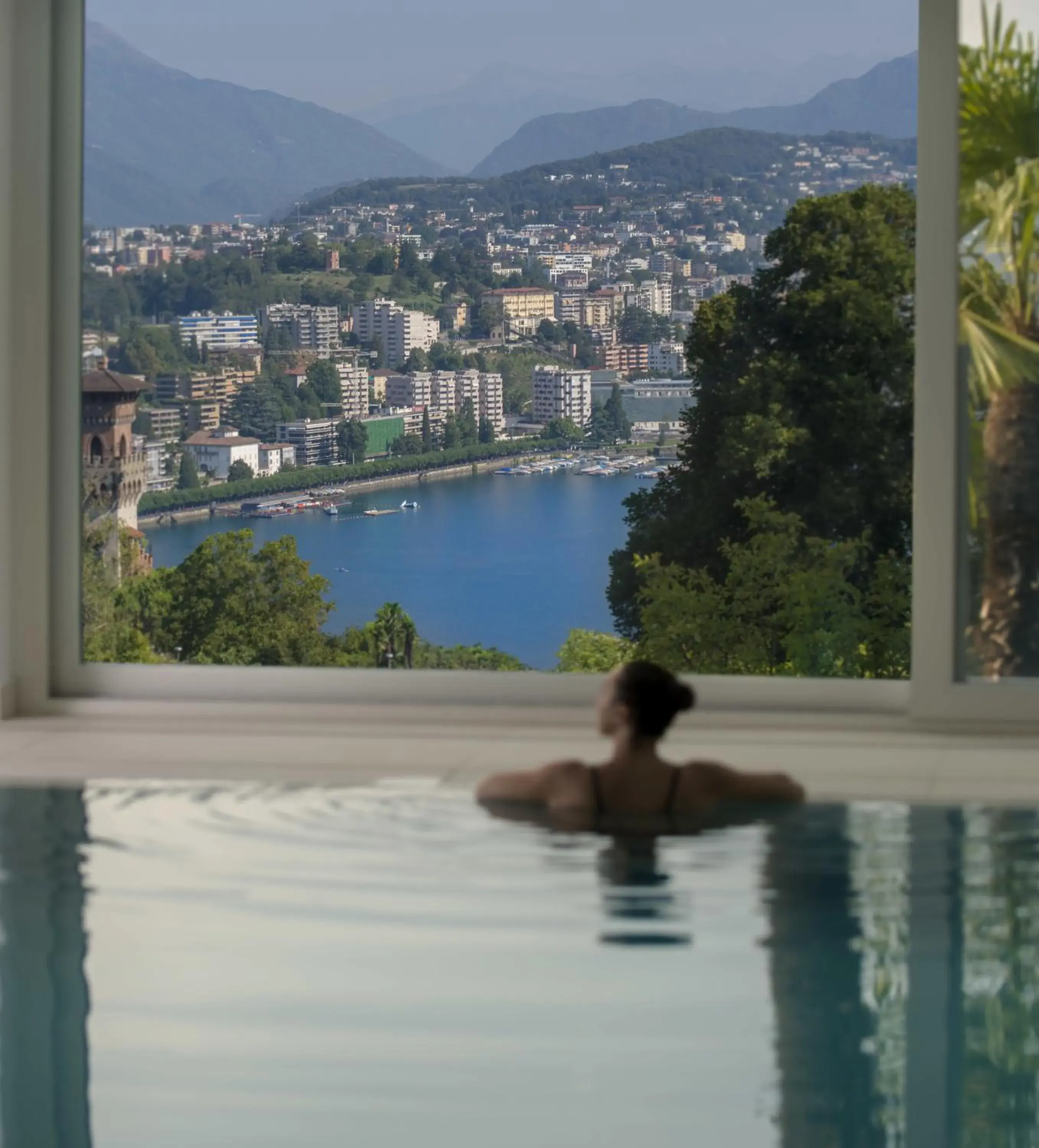 View (from property/room) in The View Lugano View (from property/room) in The View Lugano
