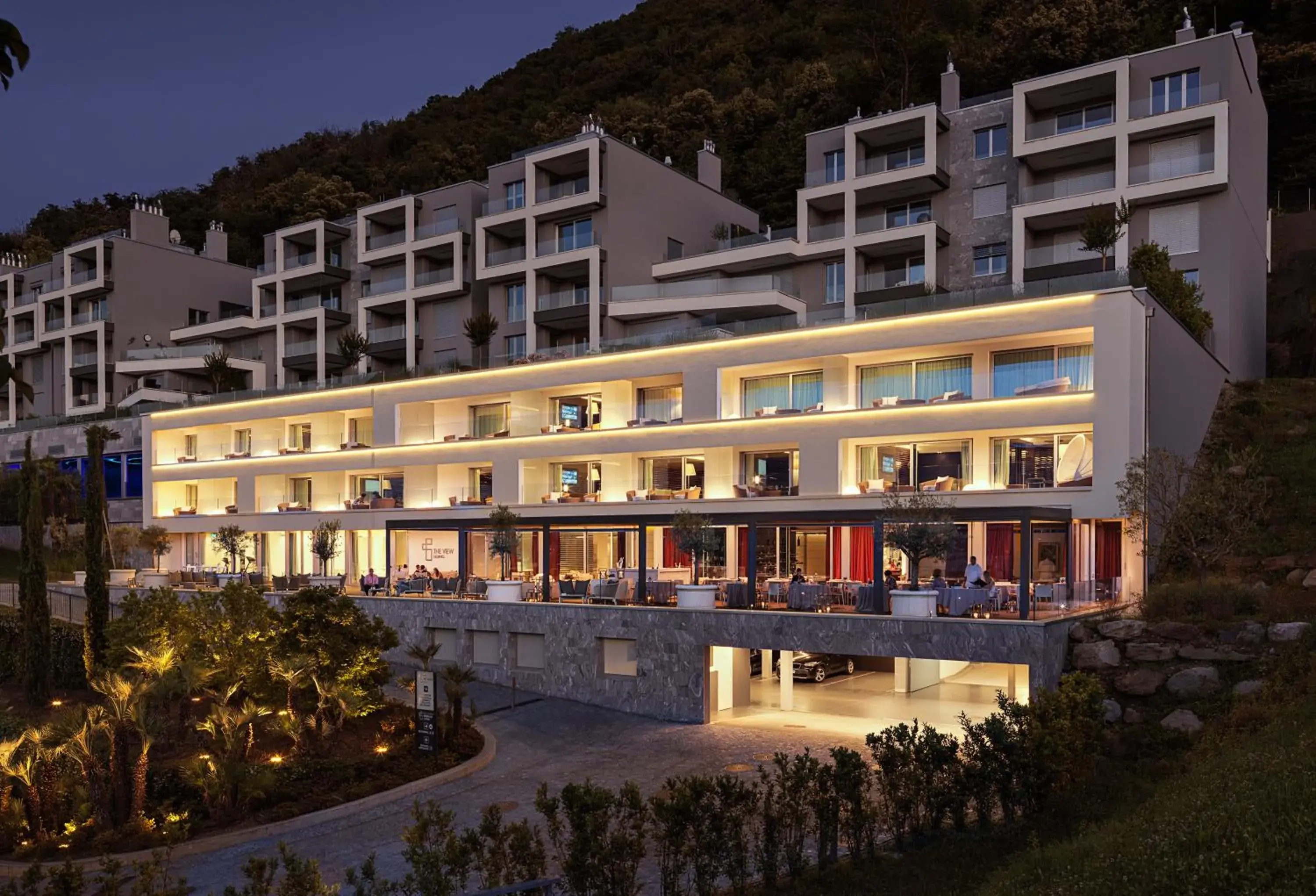 Property building in The View Lugano Property building in The View Lugano