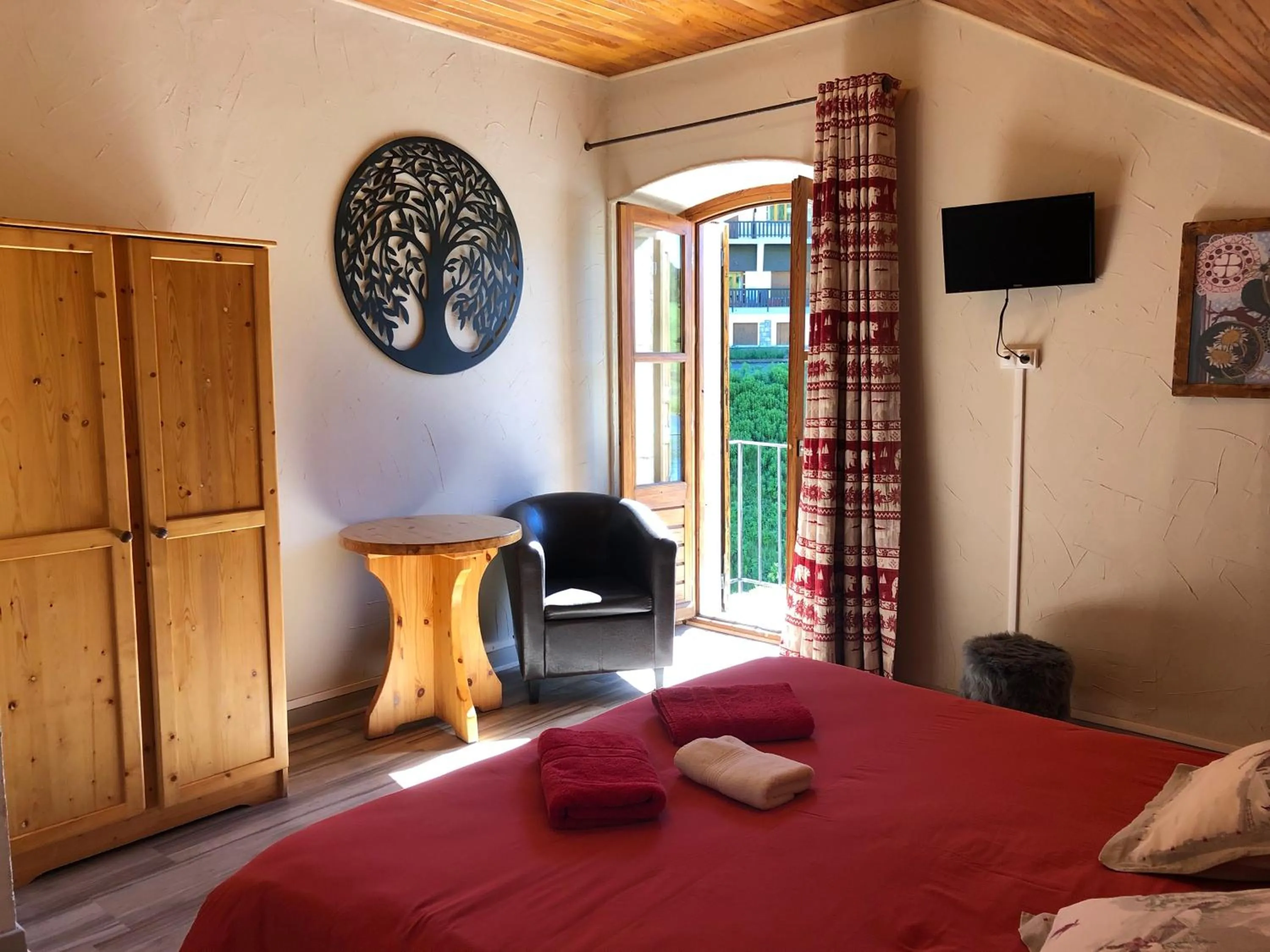 Bed in Hôtel, Le Refuge Napoléon