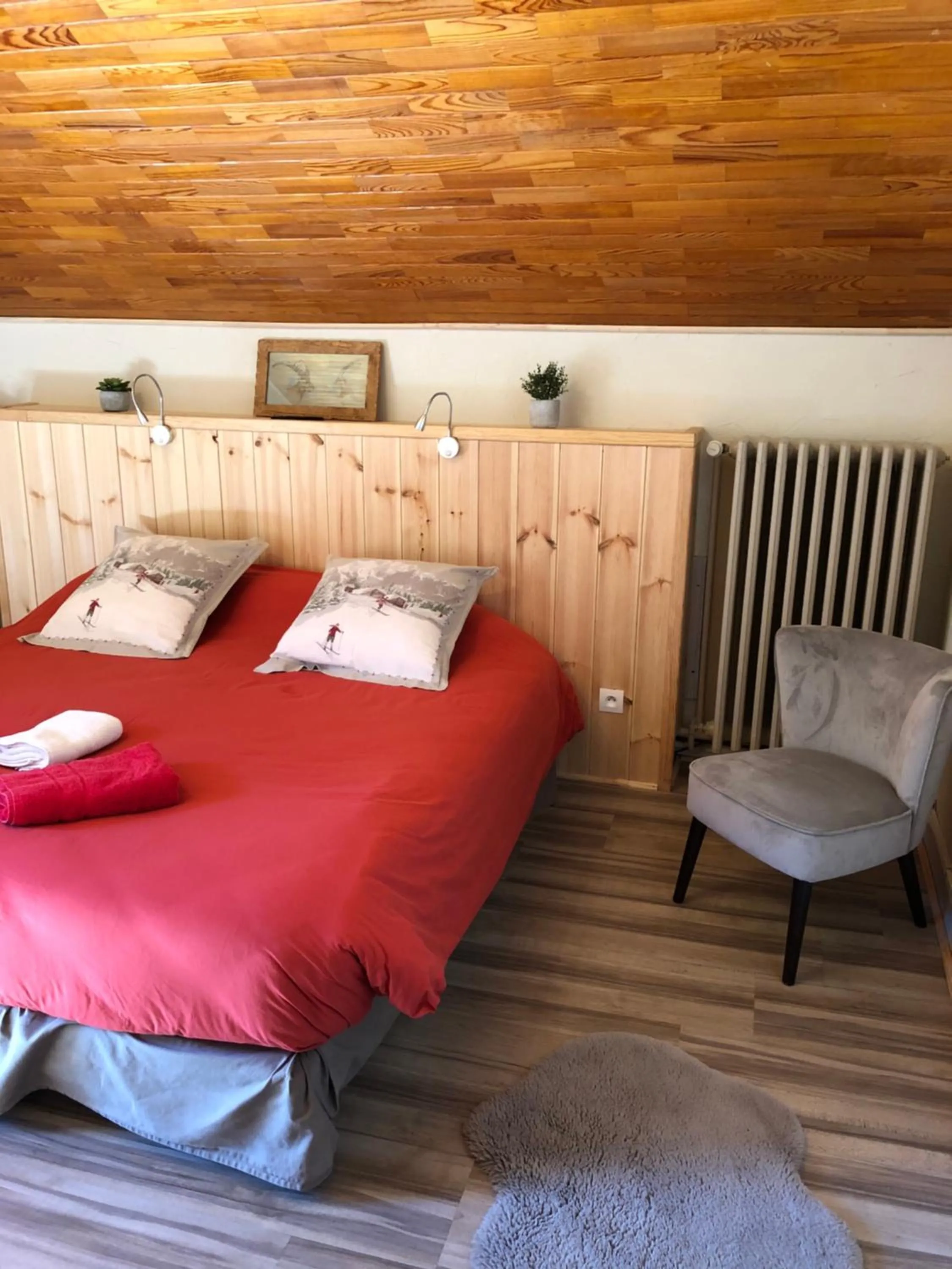 Bed in Hôtel, Le Refuge Napoléon