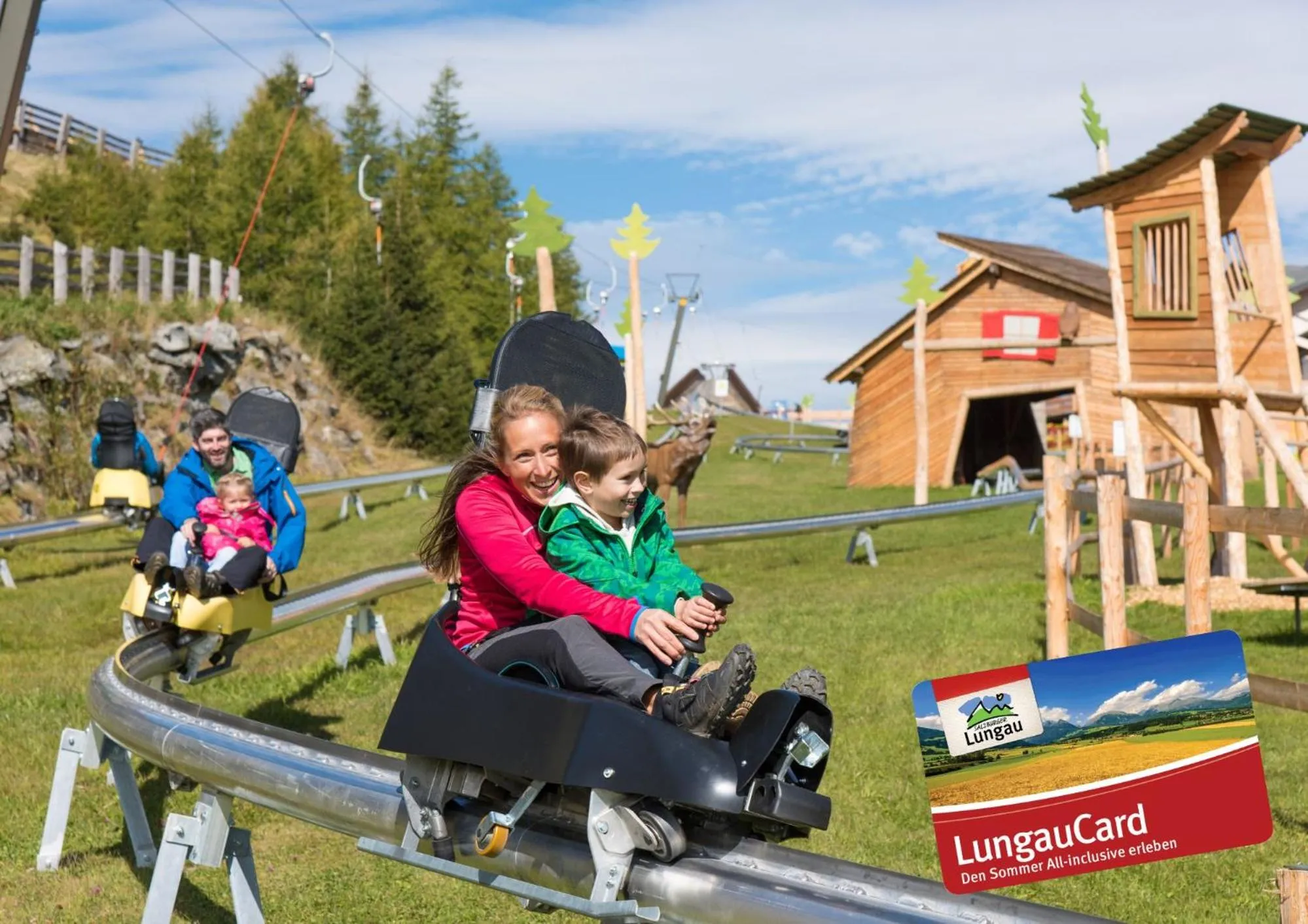 Family in Das Alpenhaus Katschberg 1640 inkl Lungau Card