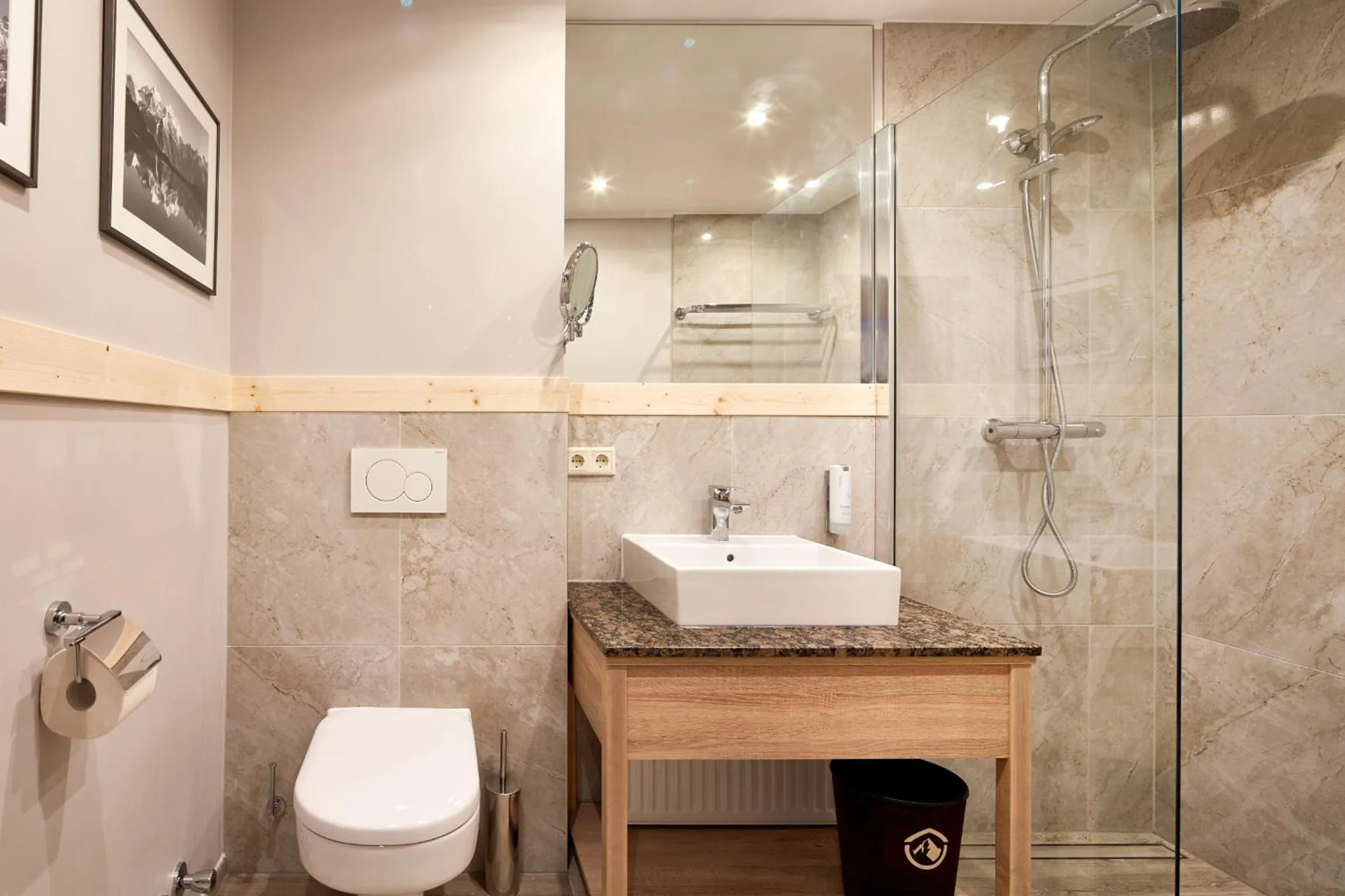 Bathroom in Das Alpenhaus Katschberg 1640 inkl Lungau Card