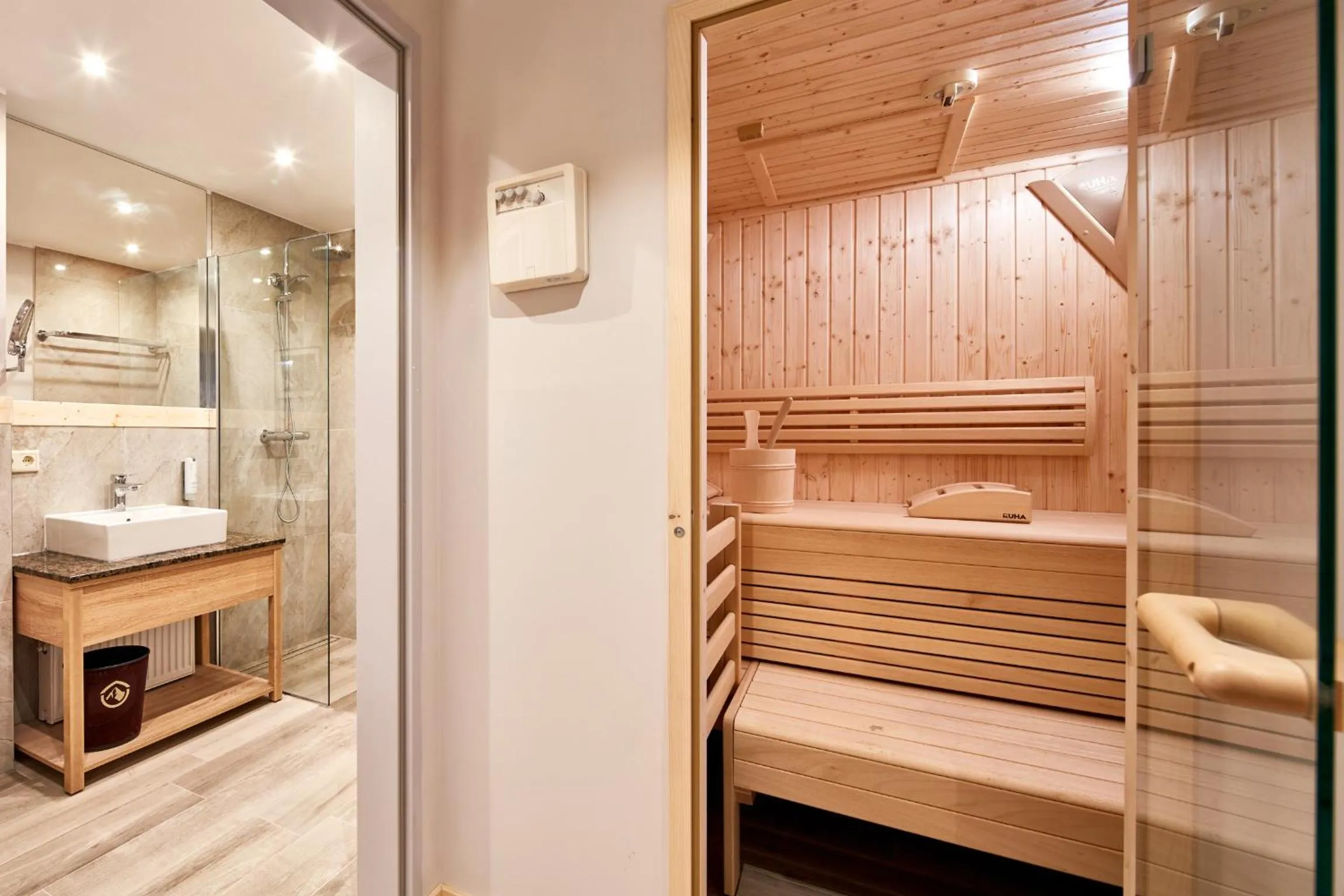 Sauna in Das Alpenhaus Katschberg 1640 inkl Lungau Card