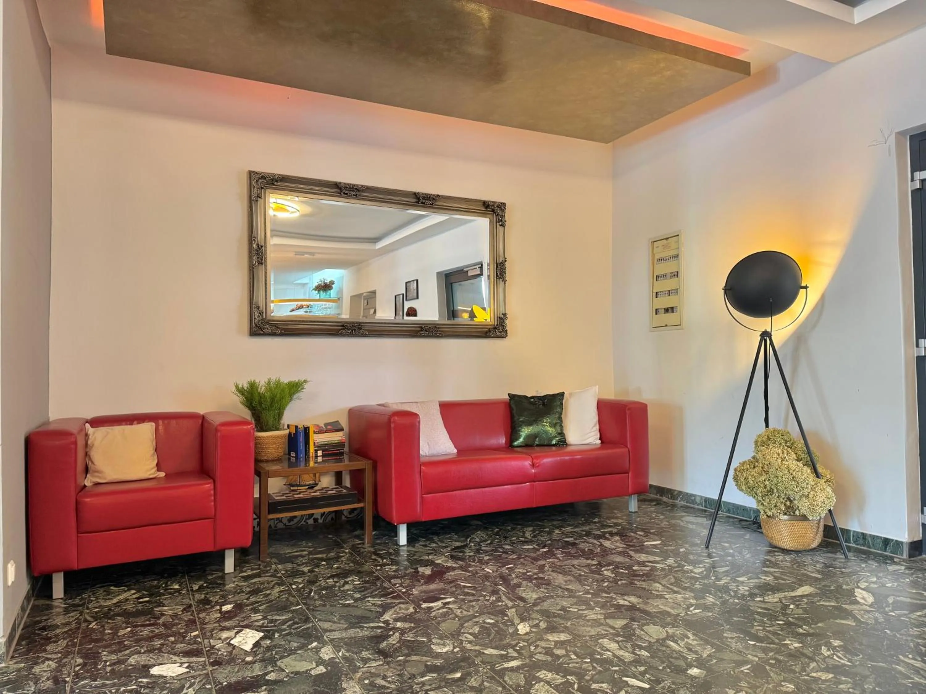 Seating area in AR Boutique Hotel Heusenstamm