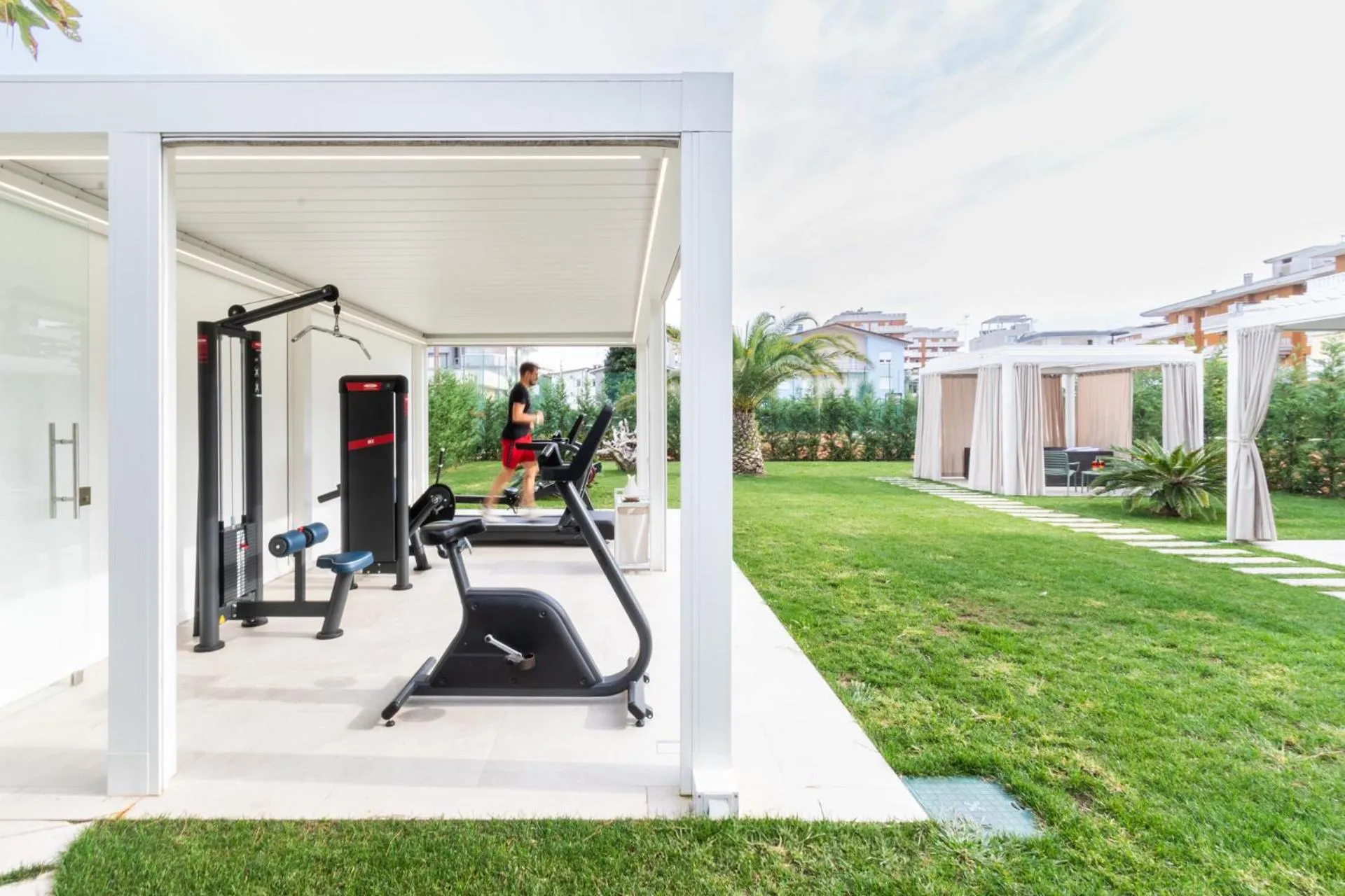 Fitness centre/facilities in Hotel Al Cigno