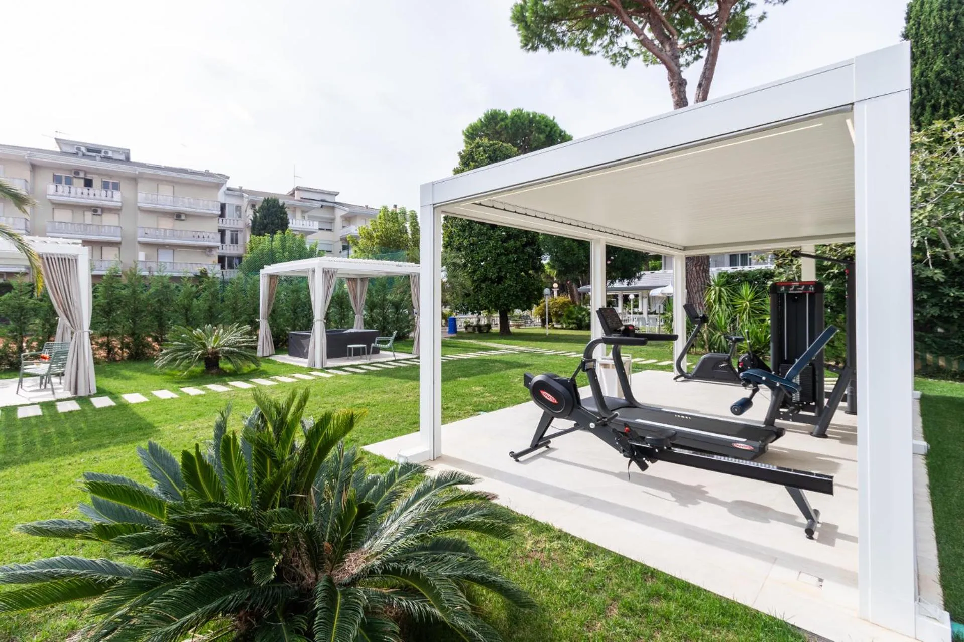 Fitness centre/facilities in Hotel Al Cigno