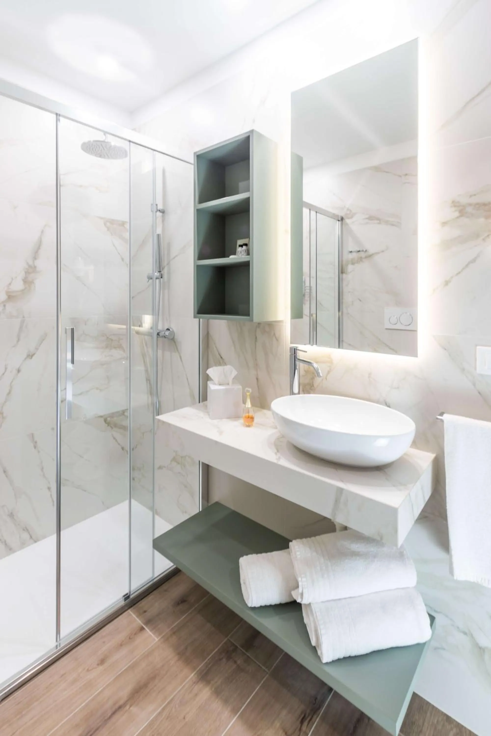 Shower in Hotel Al Cigno