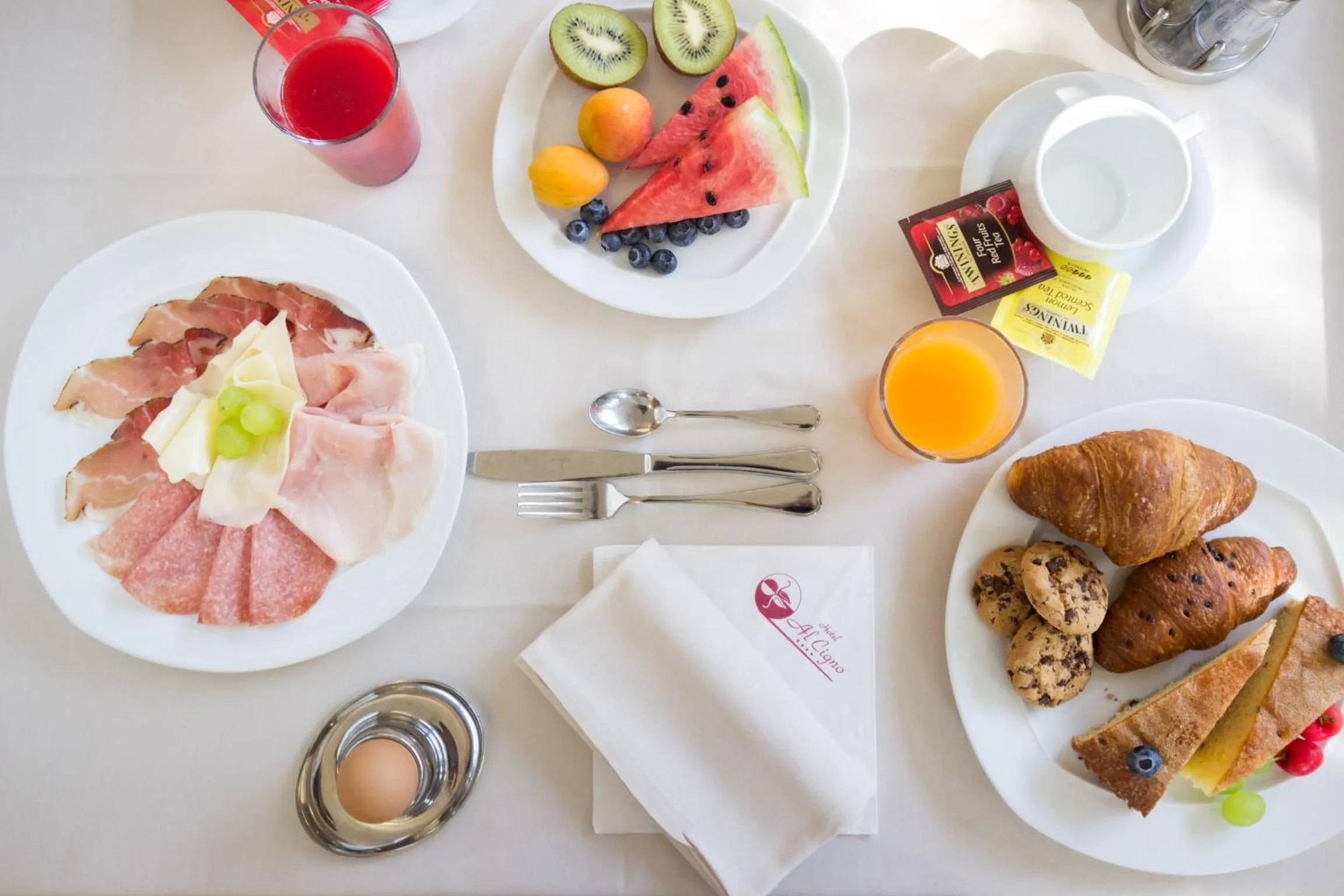 Food in Hotel Al Cigno