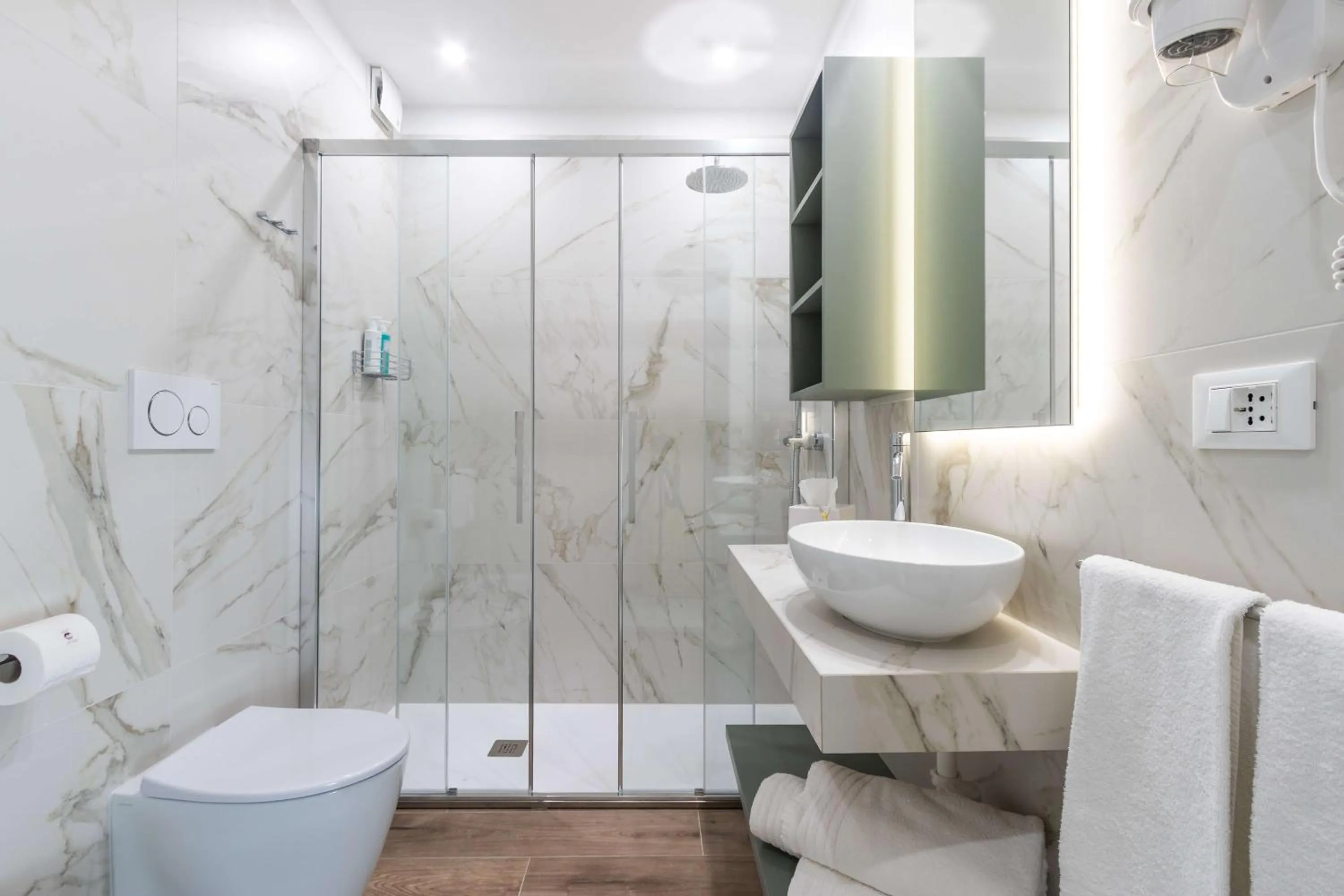 Bathroom in Hotel Al Cigno