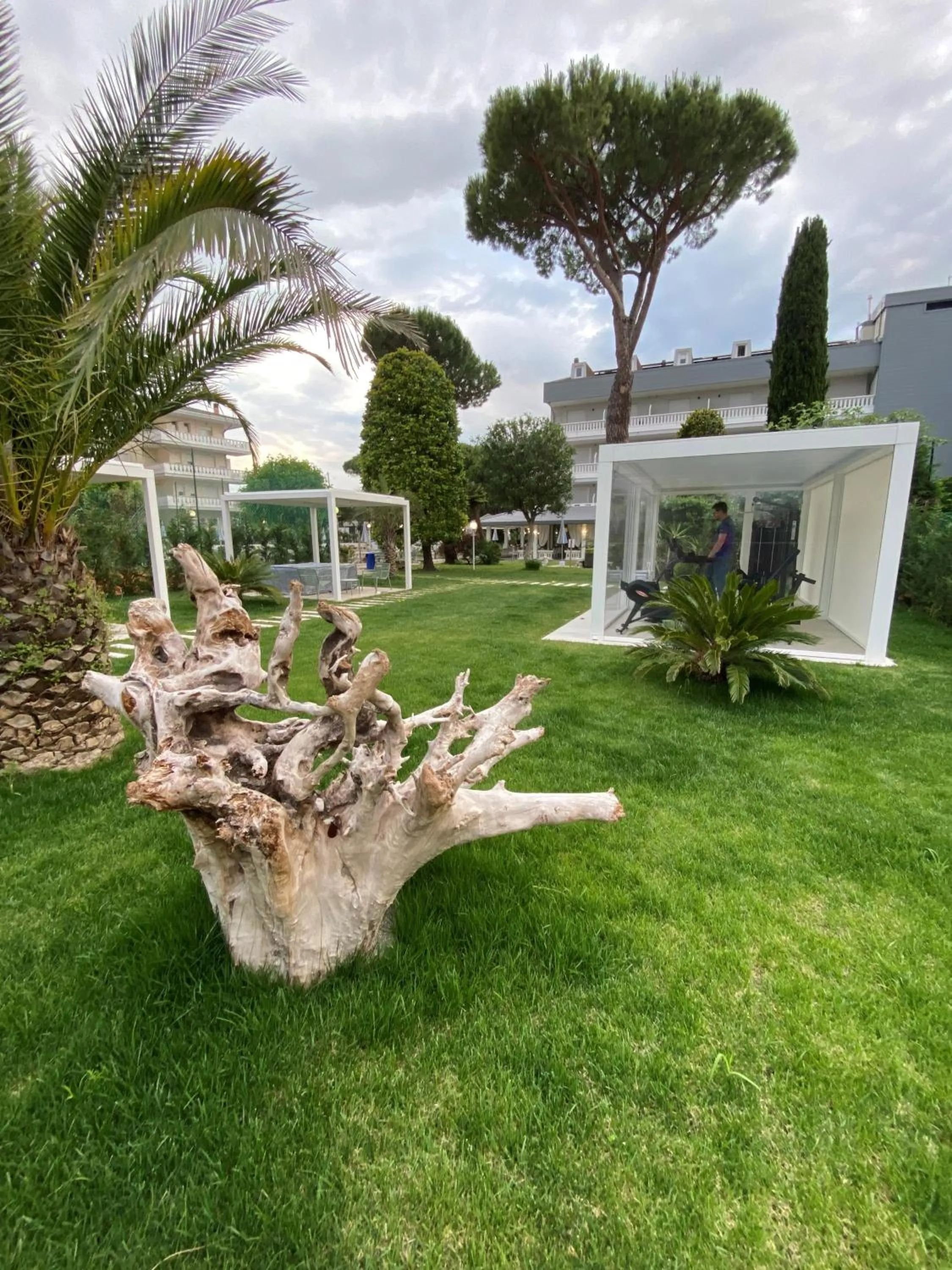 Garden in Hotel Al Cigno