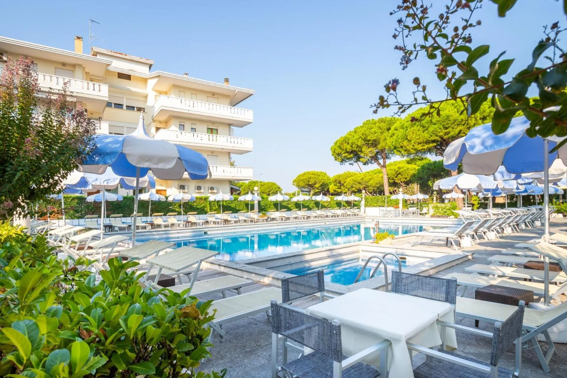 Swimming pool in Hotel Al Cigno