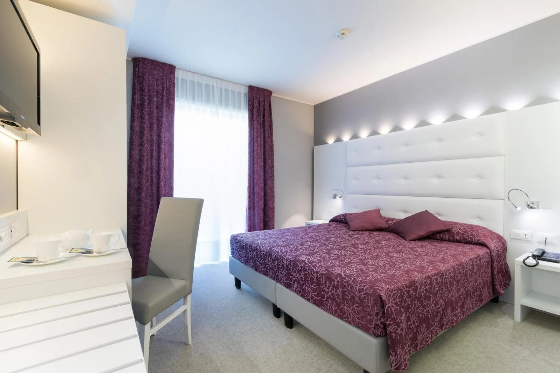 Bed in Hotel Al Cigno