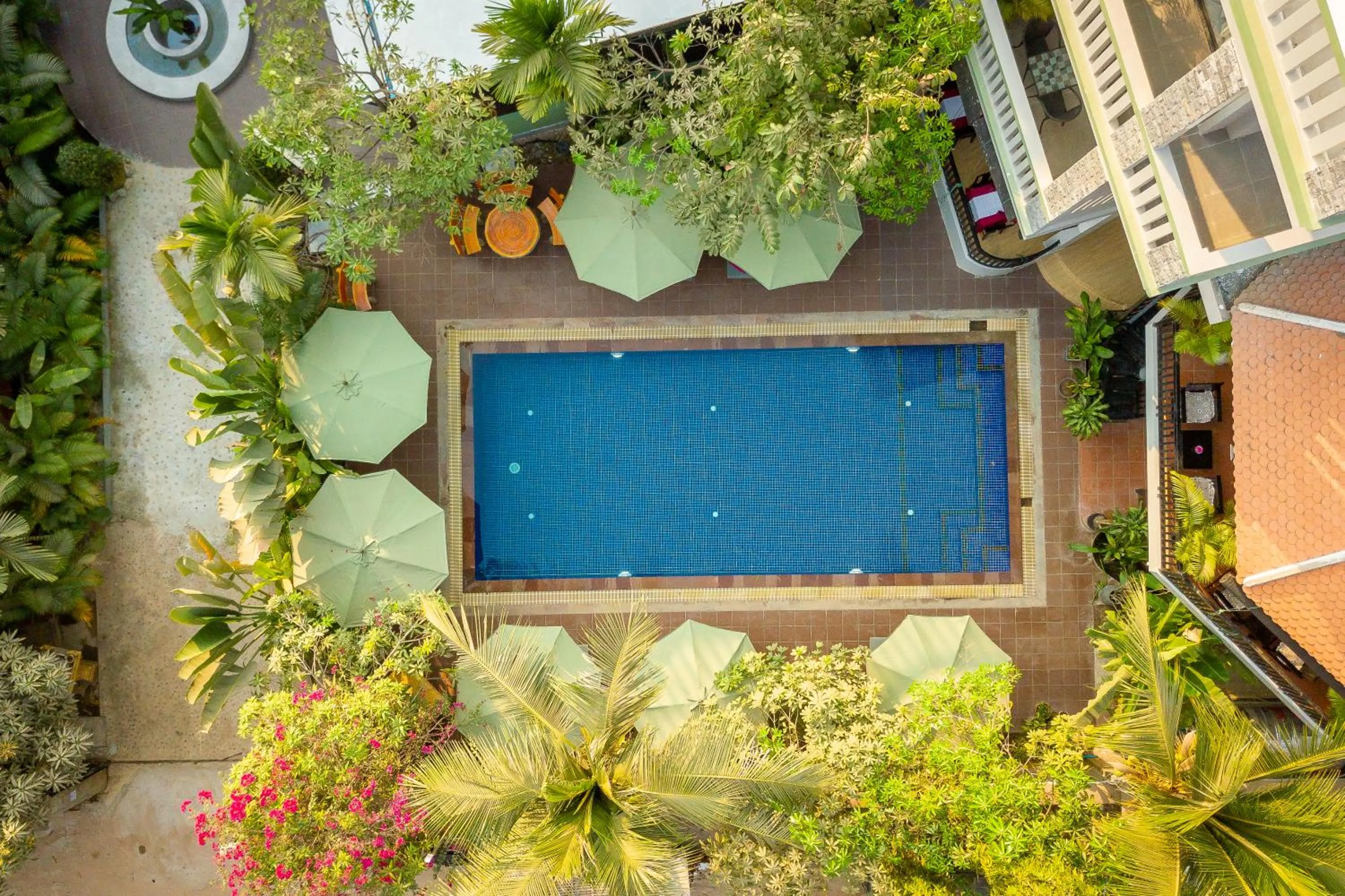 Swimming pool in Reveal Courtyard in Reveal Angkor
