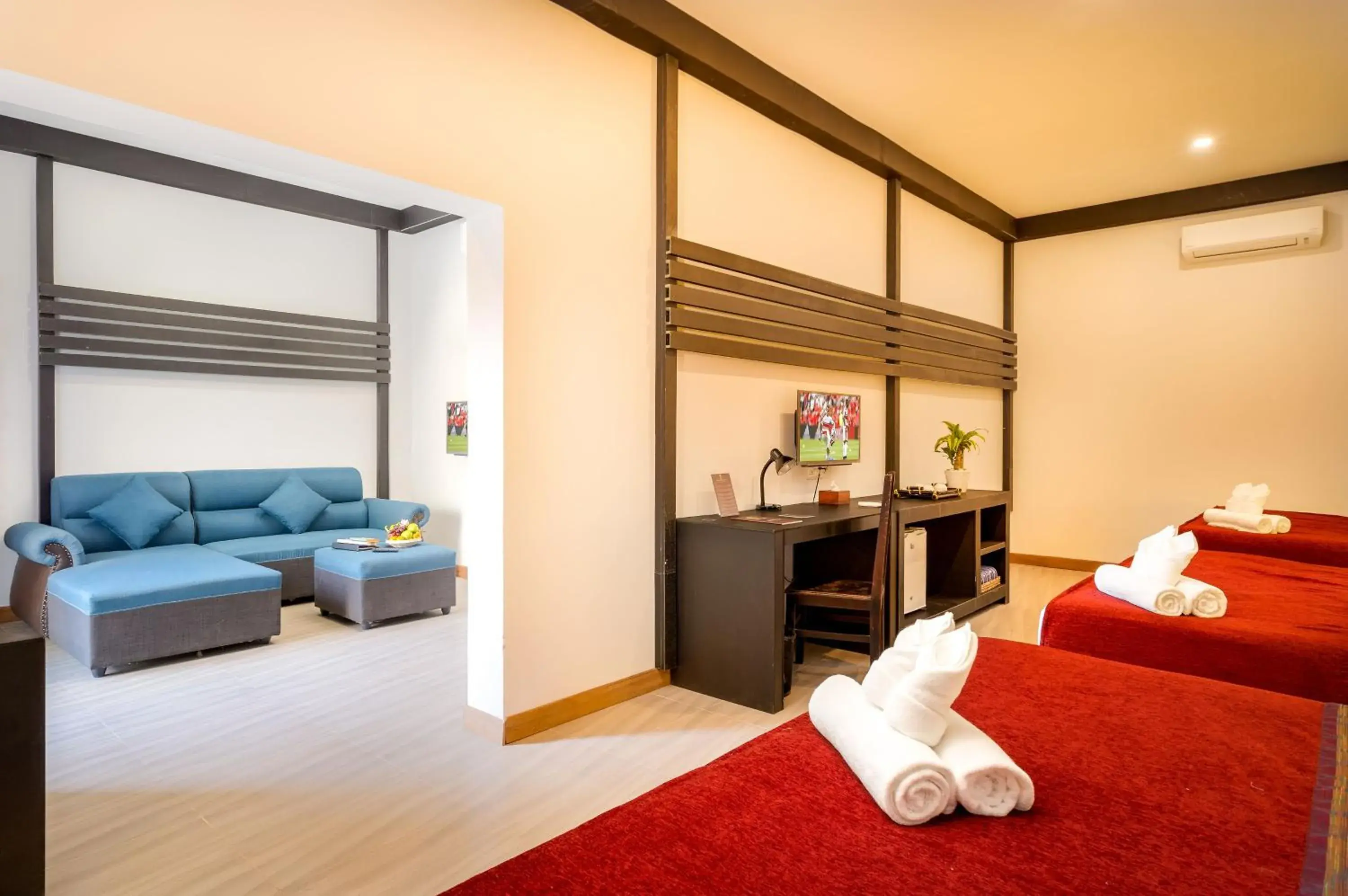 Family Suite in Reveal Courtyard in Reveal Angkor Family Suite in Reveal Courtyard in Reveal Angkor