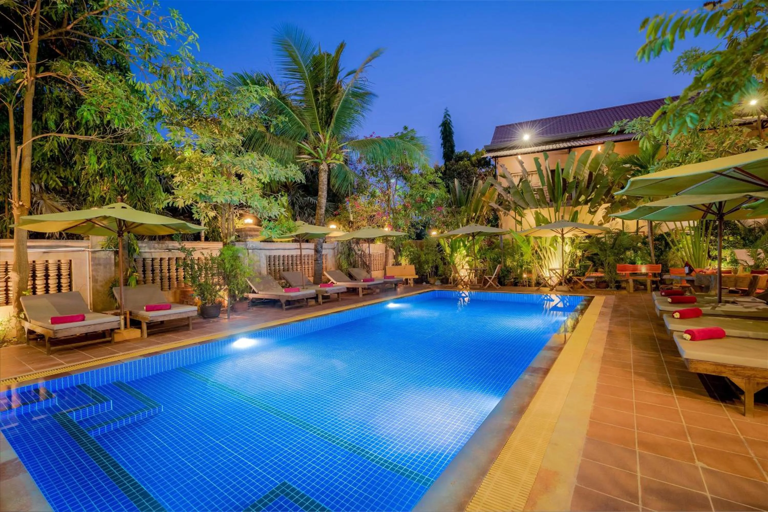 Swimming pool in Reveal Courtyard in Reveal Angkor