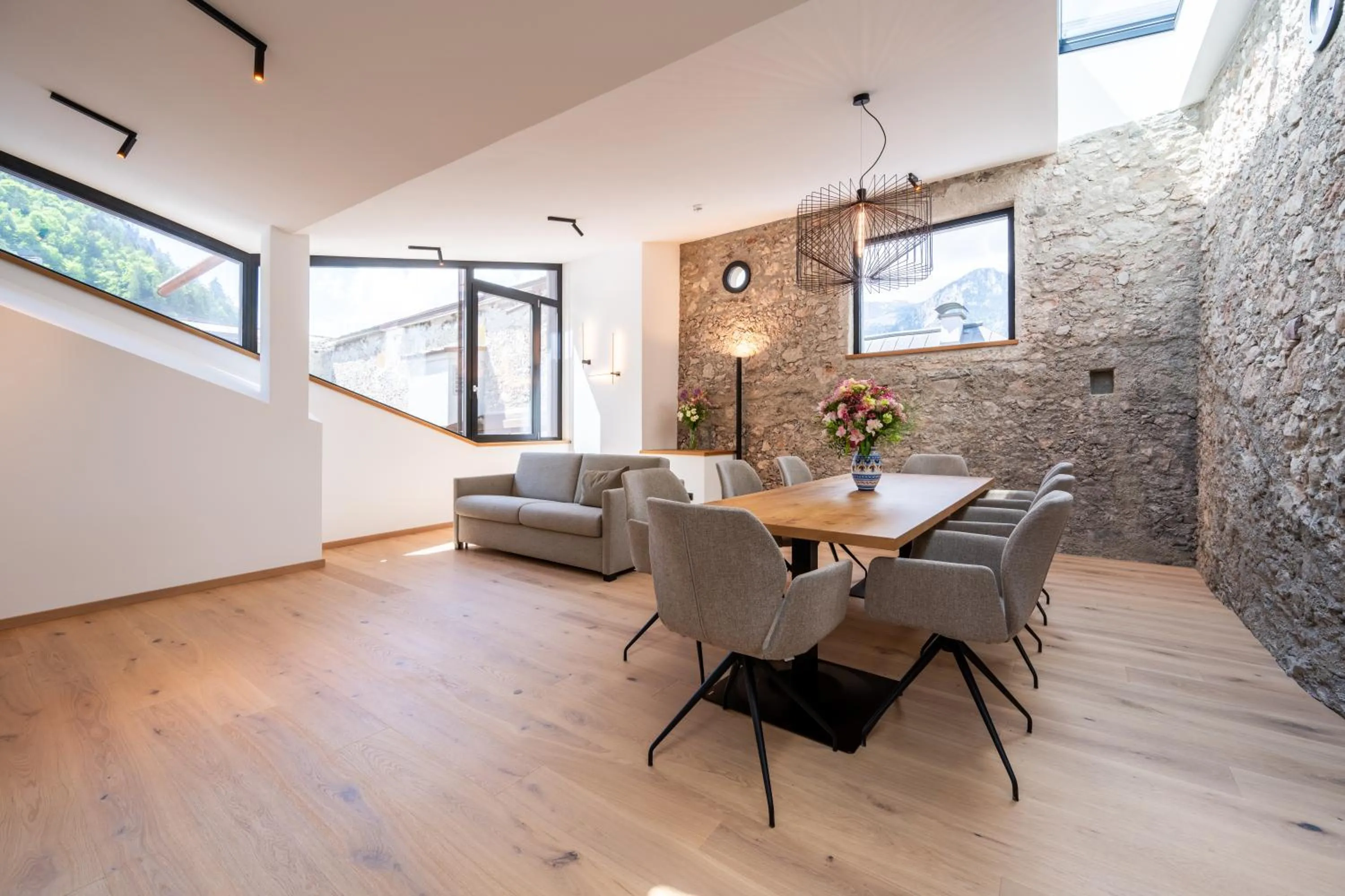 Dining area in Hotel Traube Rattenberg