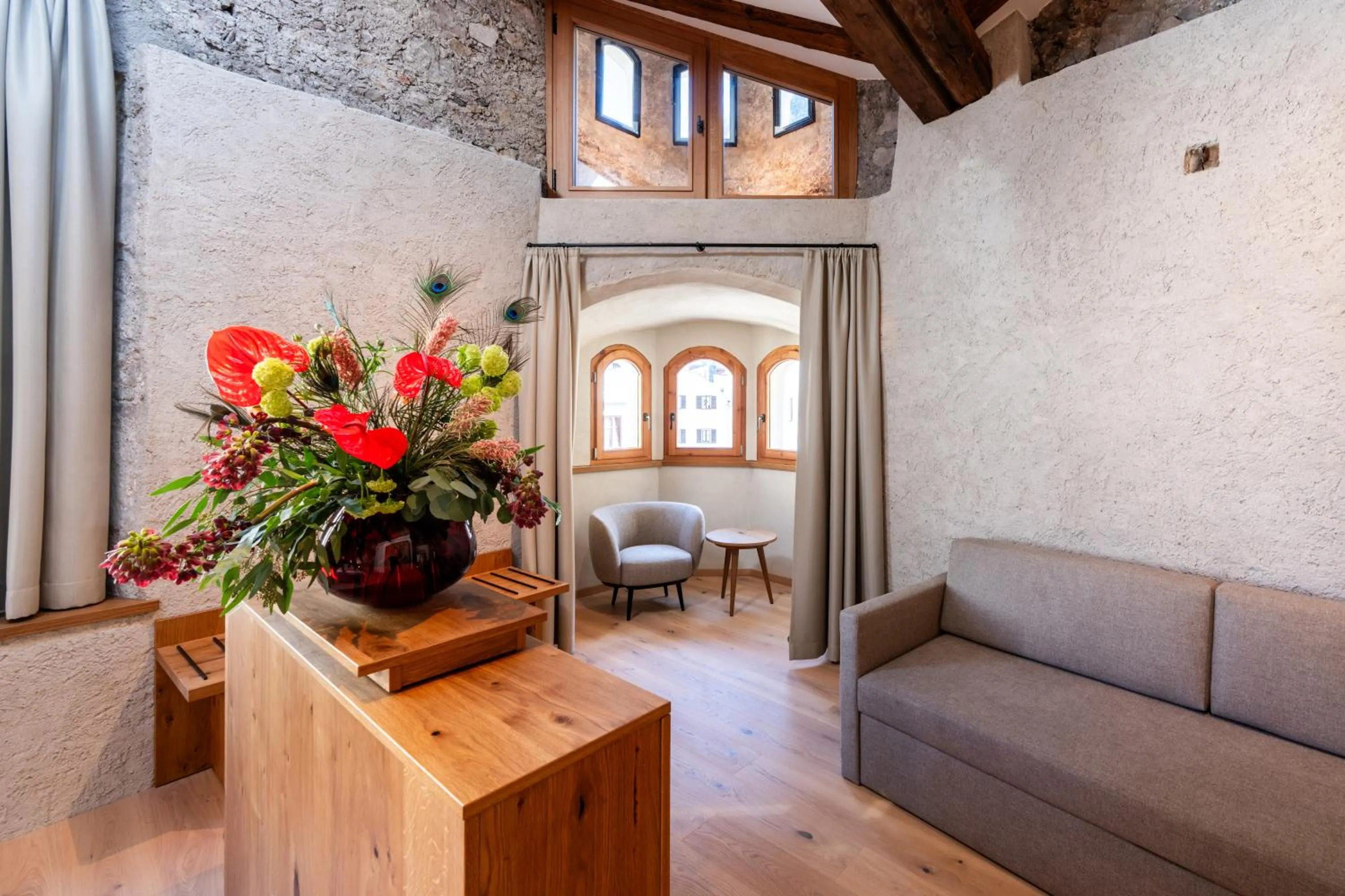 Living room in Hotel Traube Rattenberg