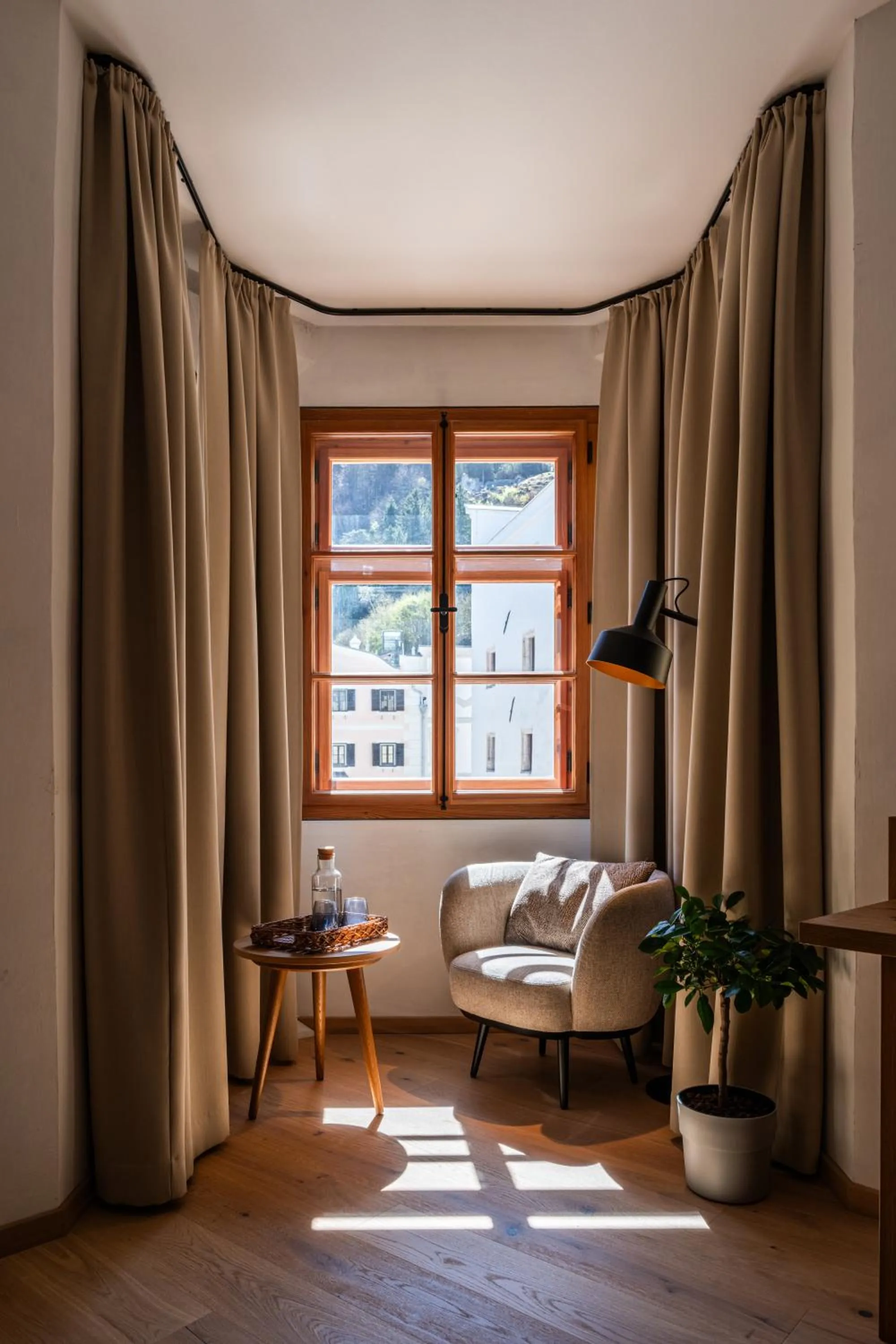 Seating area in Hotel Traube Rattenberg