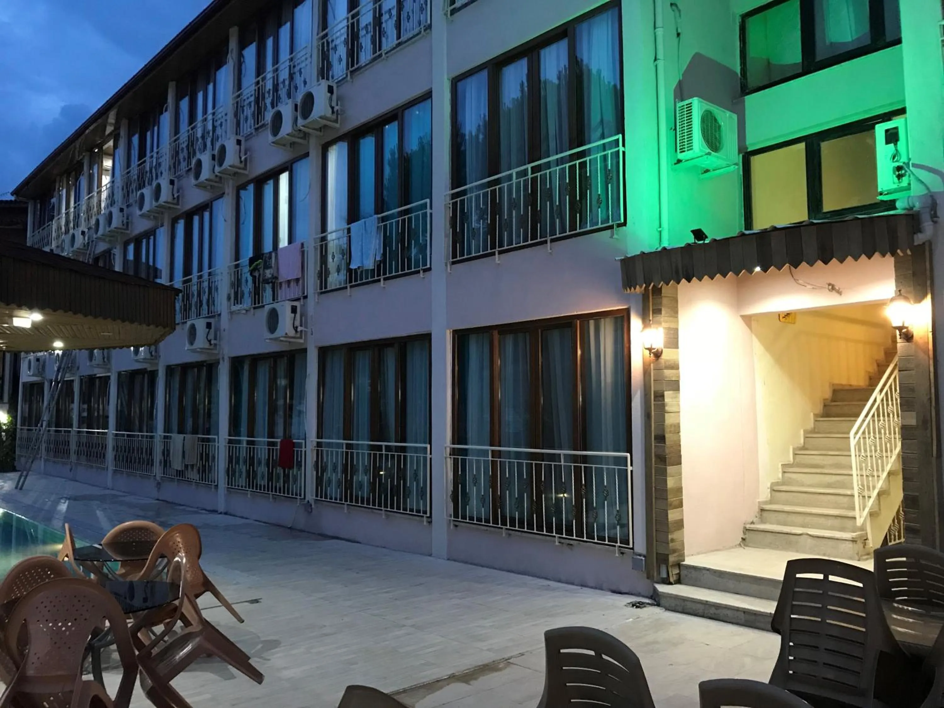 Property building in Oskar Hotel