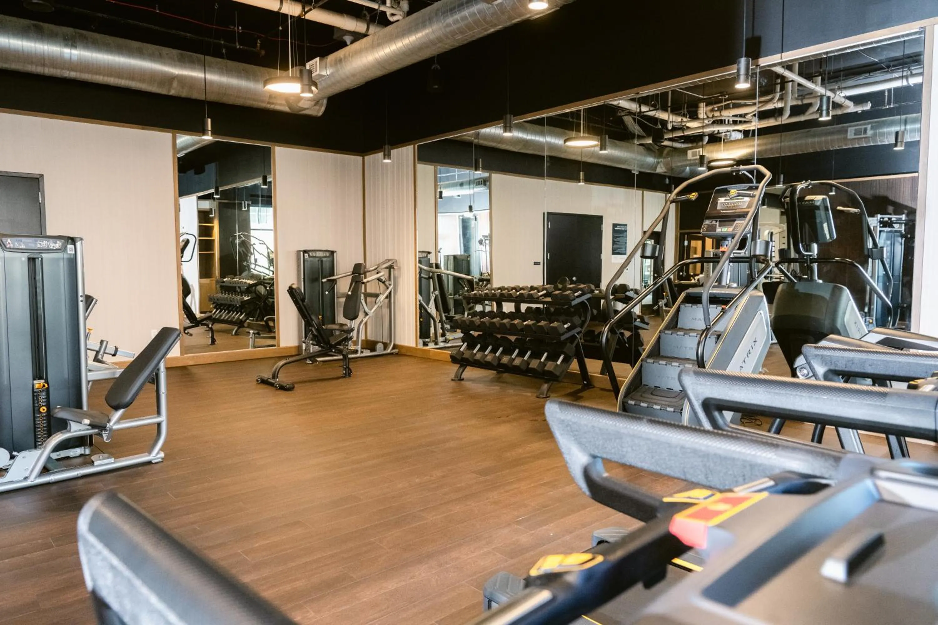 Fitness centre/facilities in Anthem House Huntsville MidCity, powered by Placemakr