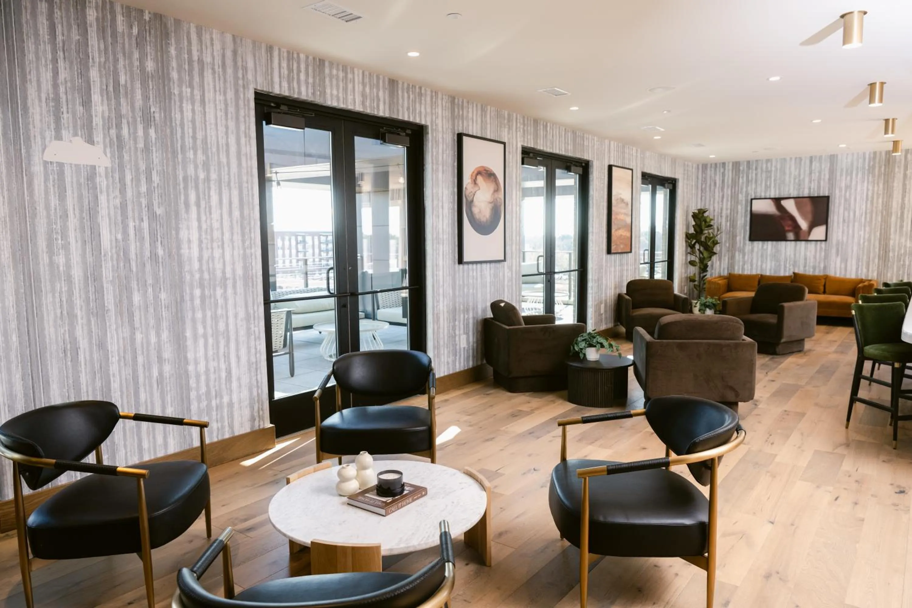 Communal lounge/ TV room in Anthem House Huntsville MidCity, powered by Placemakr