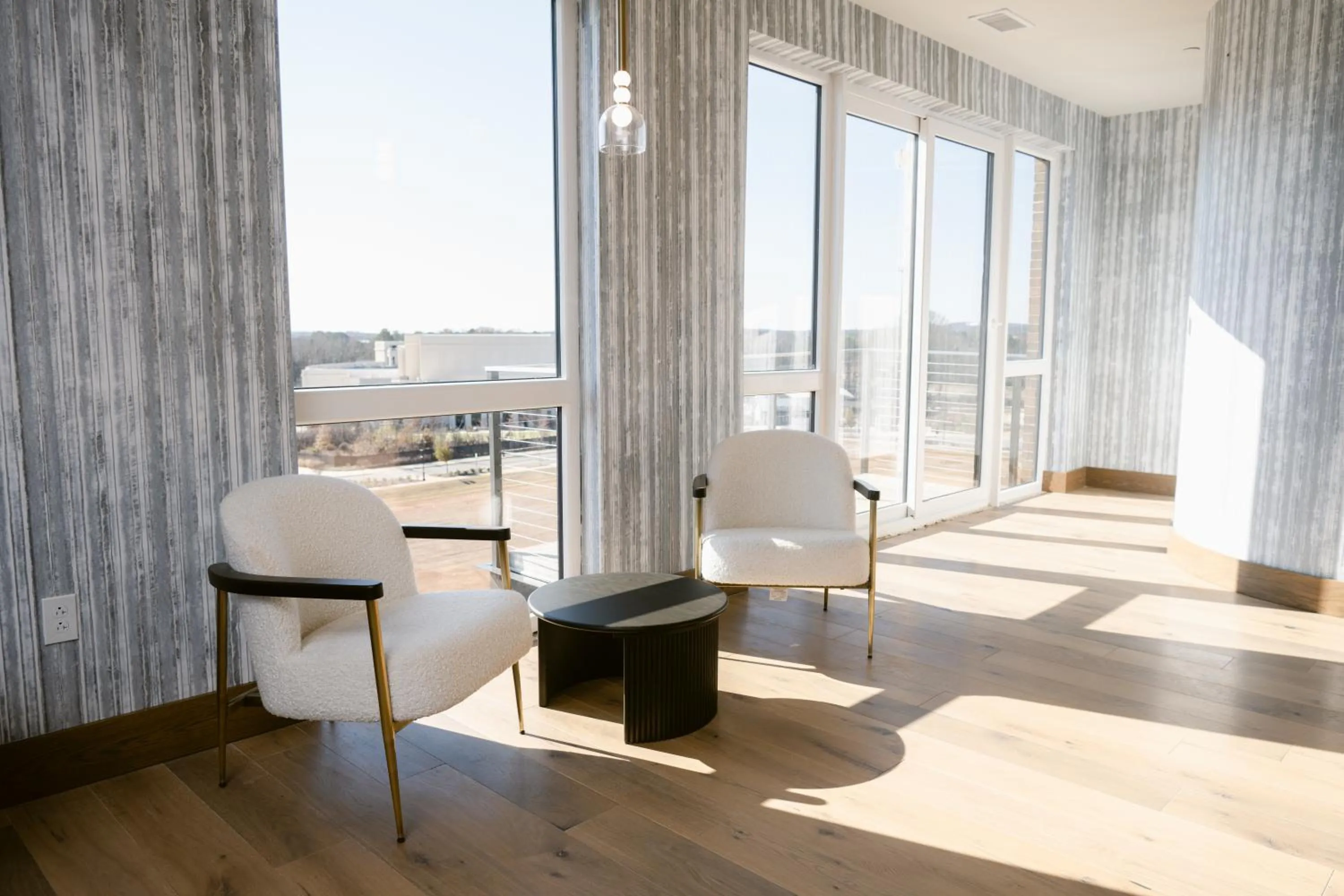 Communal lounge/ TV room in Anthem House Huntsville MidCity, powered by Placemakr