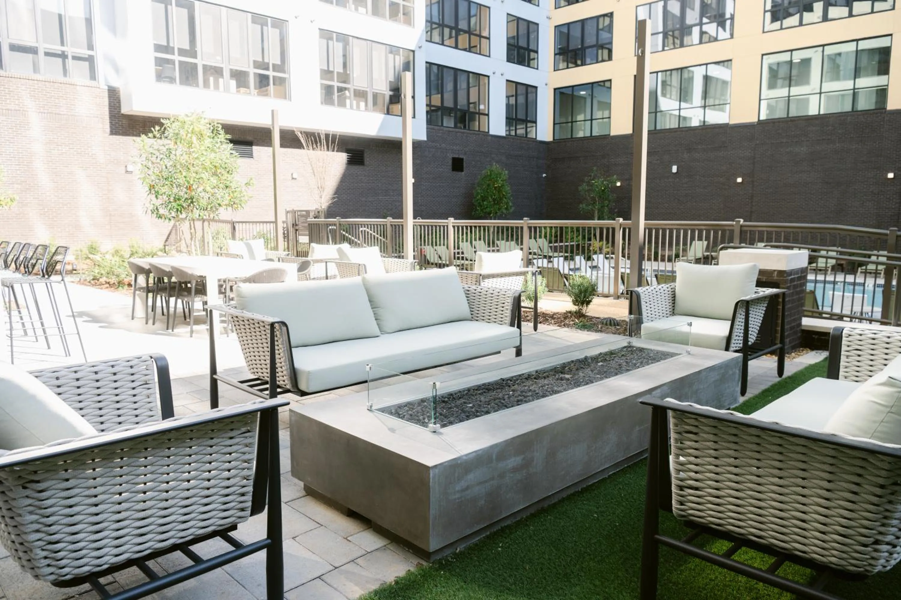 Patio in Anthem House Huntsville MidCity, powered by Placemakr