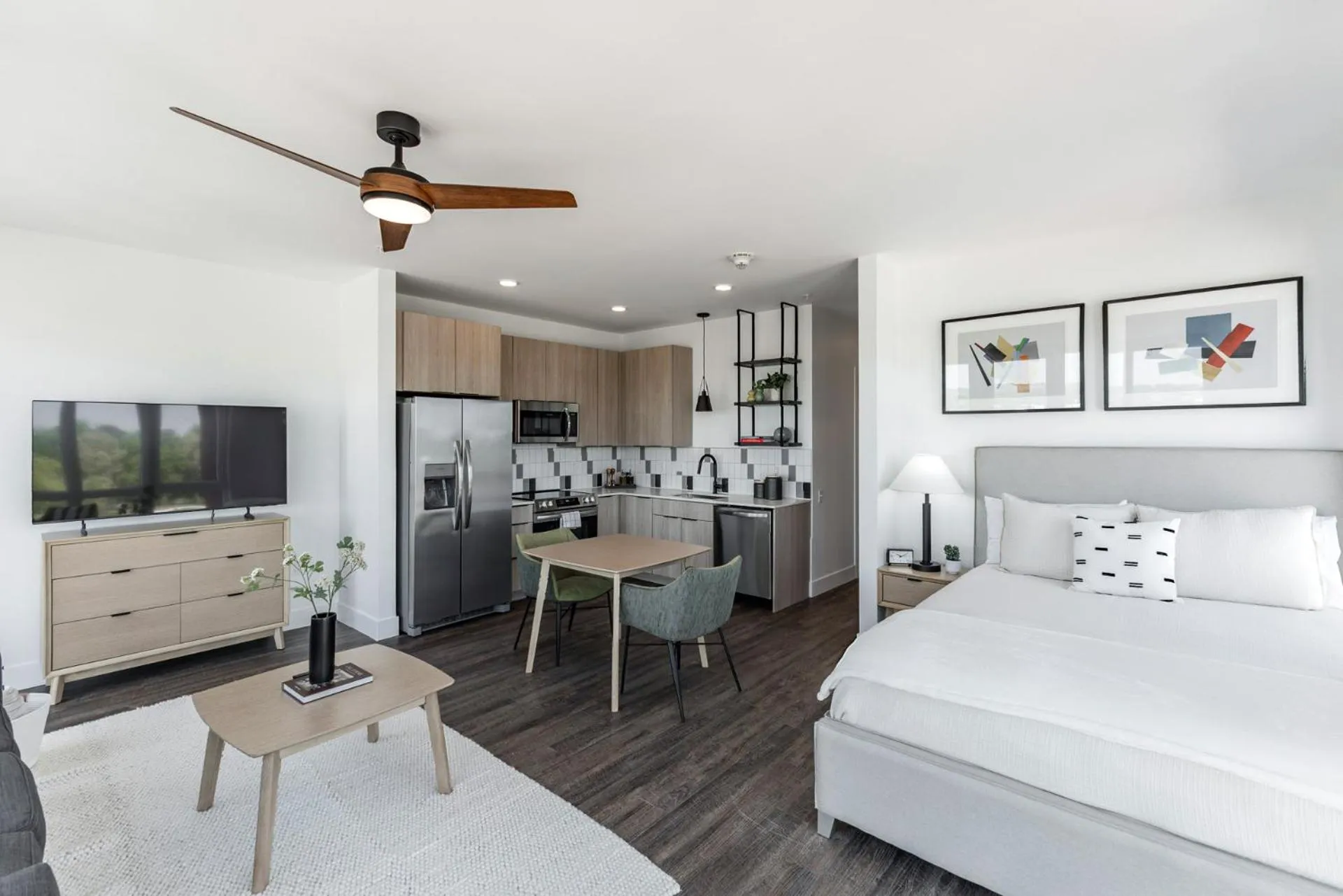 Photo of the whole room, Bed in Anthem House Huntsville MidCity, powered by Placemakr