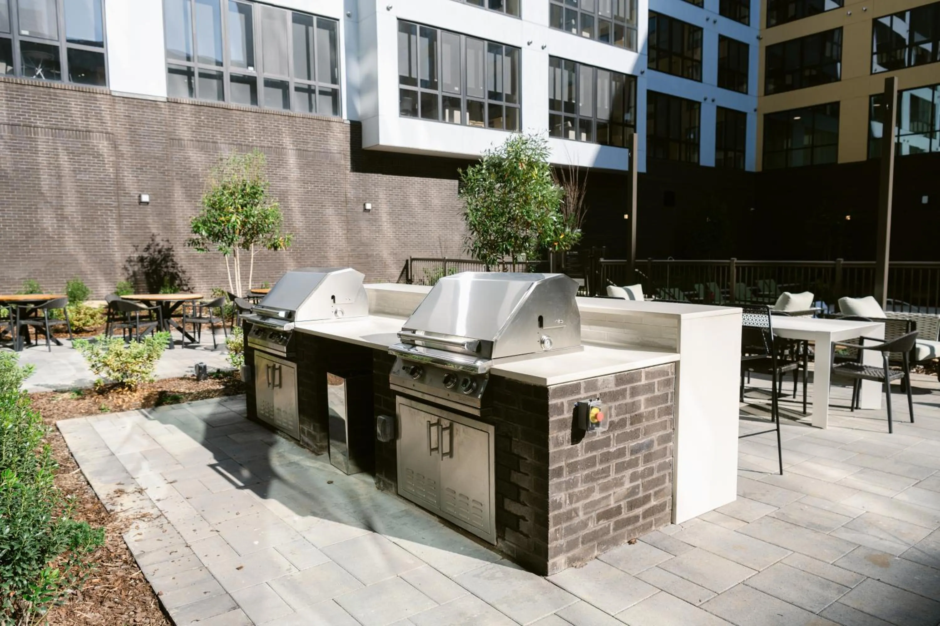 Patio in Anthem House Huntsville MidCity, powered by Placemakr