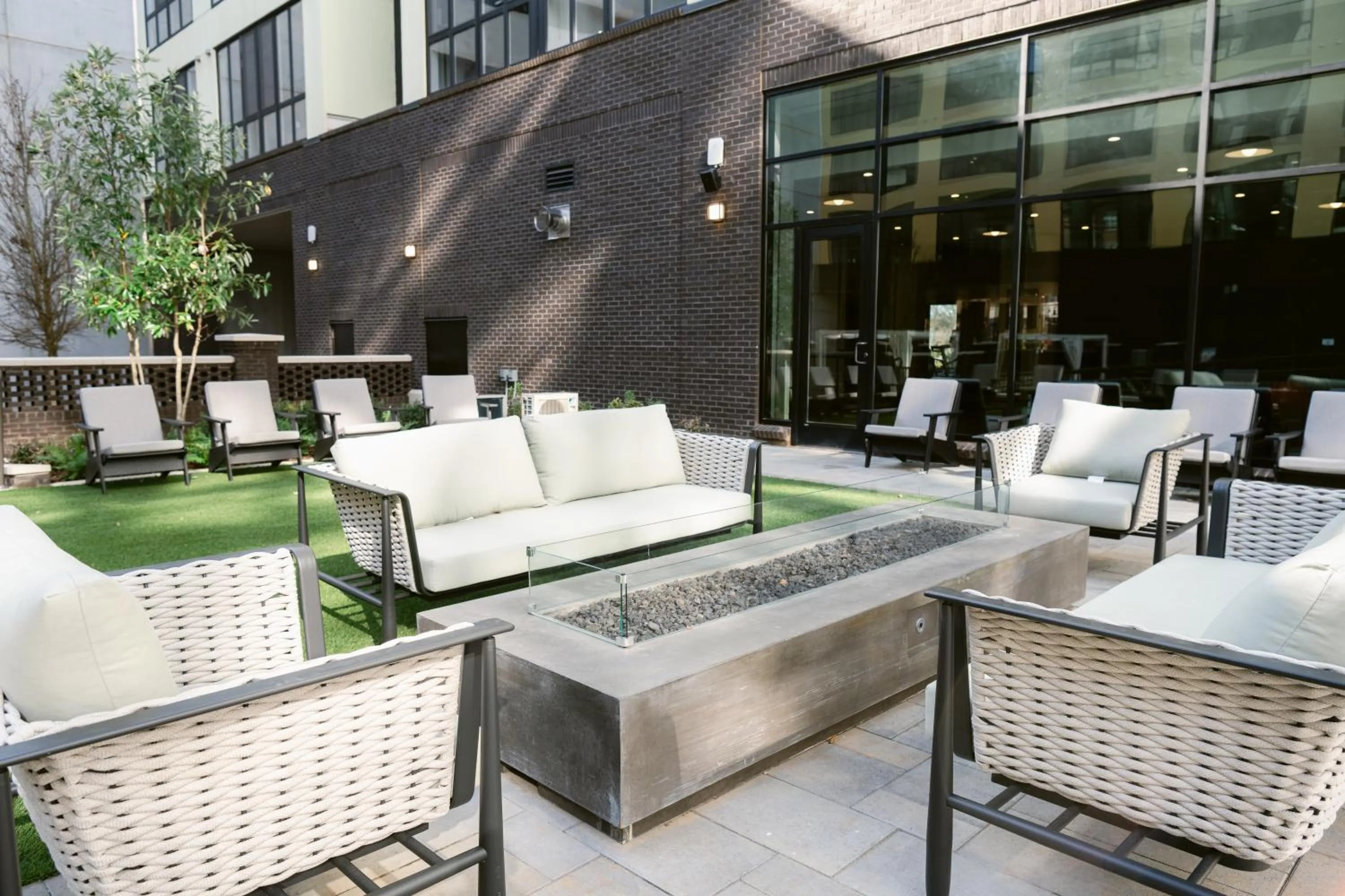 Patio in Anthem House Huntsville MidCity, powered by Placemakr