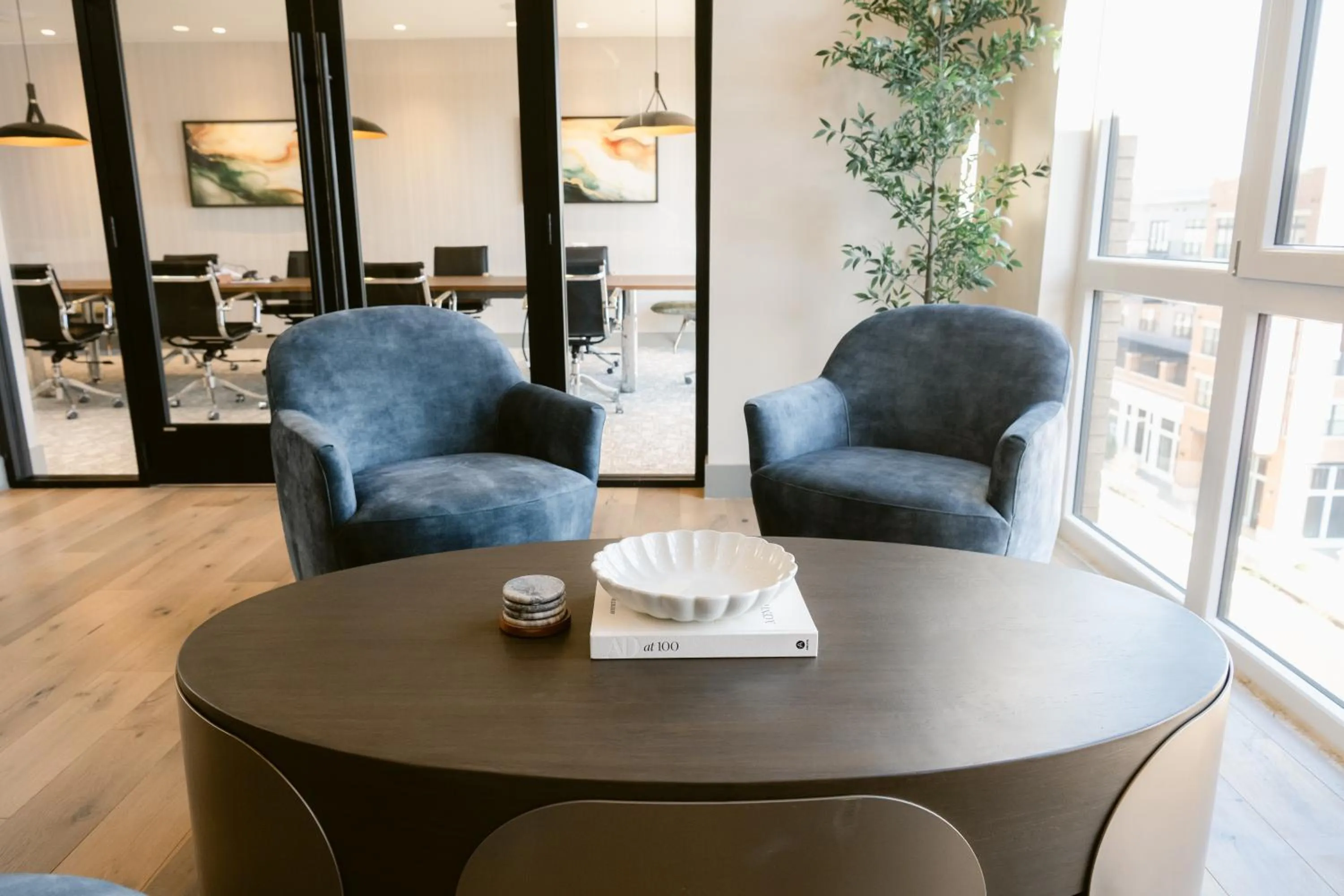 Communal lounge/ TV room in Anthem House Huntsville MidCity, powered by Placemakr