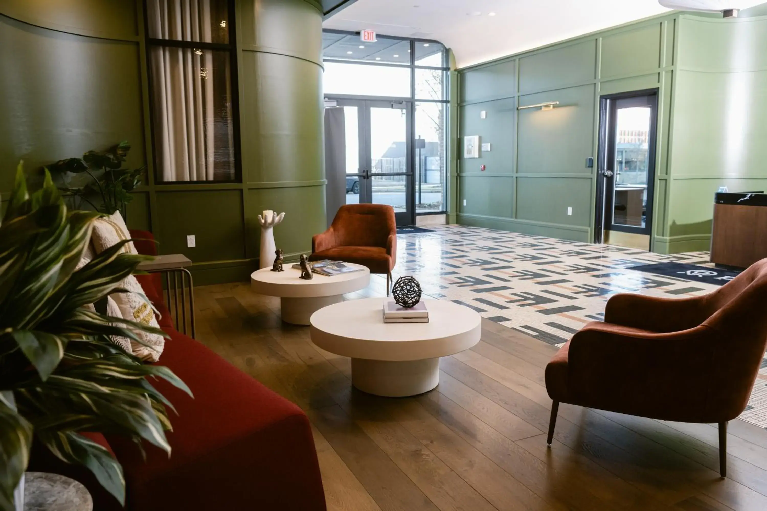 Lobby or reception in Anthem House Huntsville MidCity, powered by Placemakr Lobby or reception in Anthem House Huntsville MidCity, powered by Placemakr