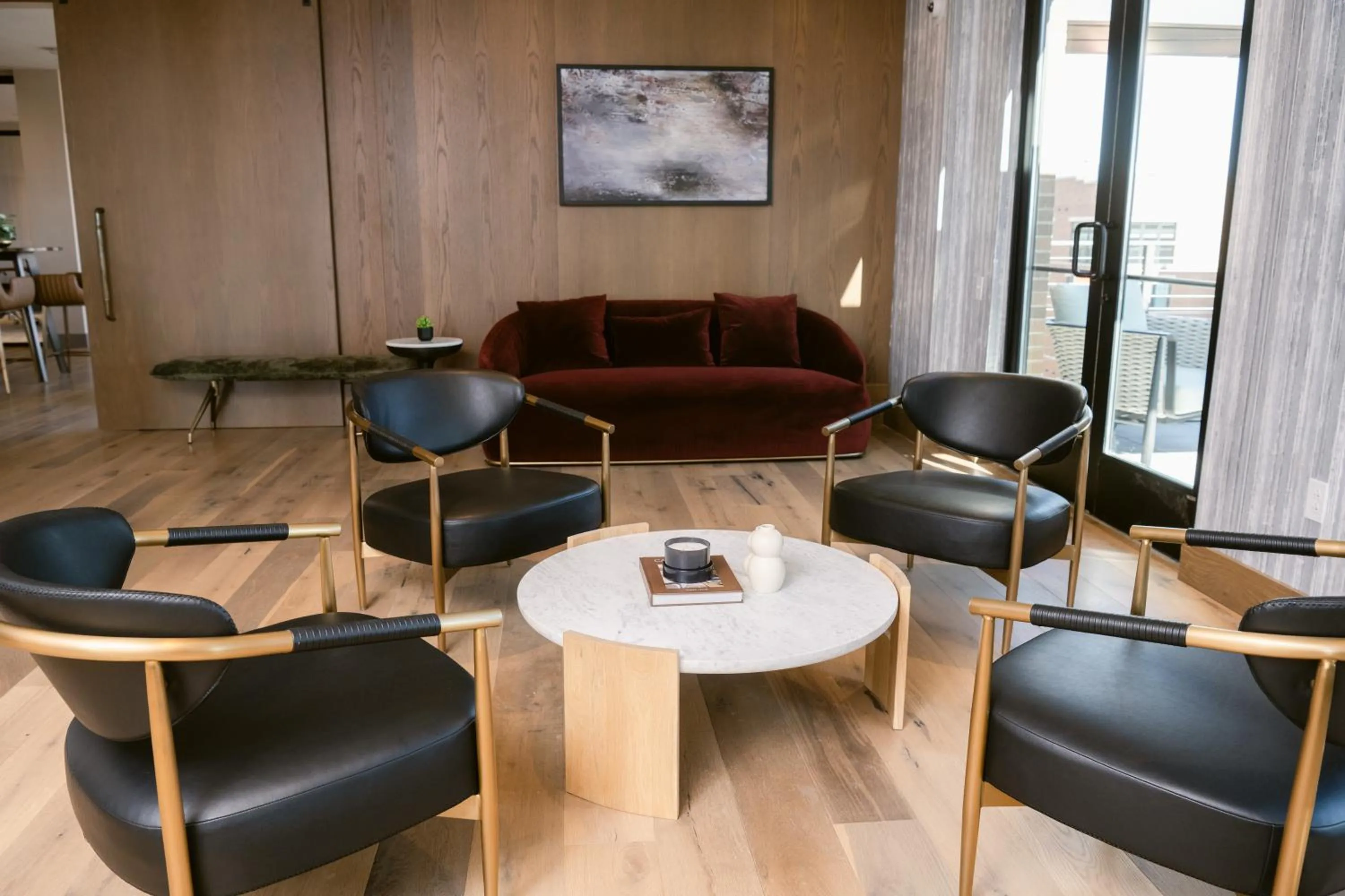 Communal lounge/ TV room in Anthem House Huntsville MidCity, powered by Placemakr