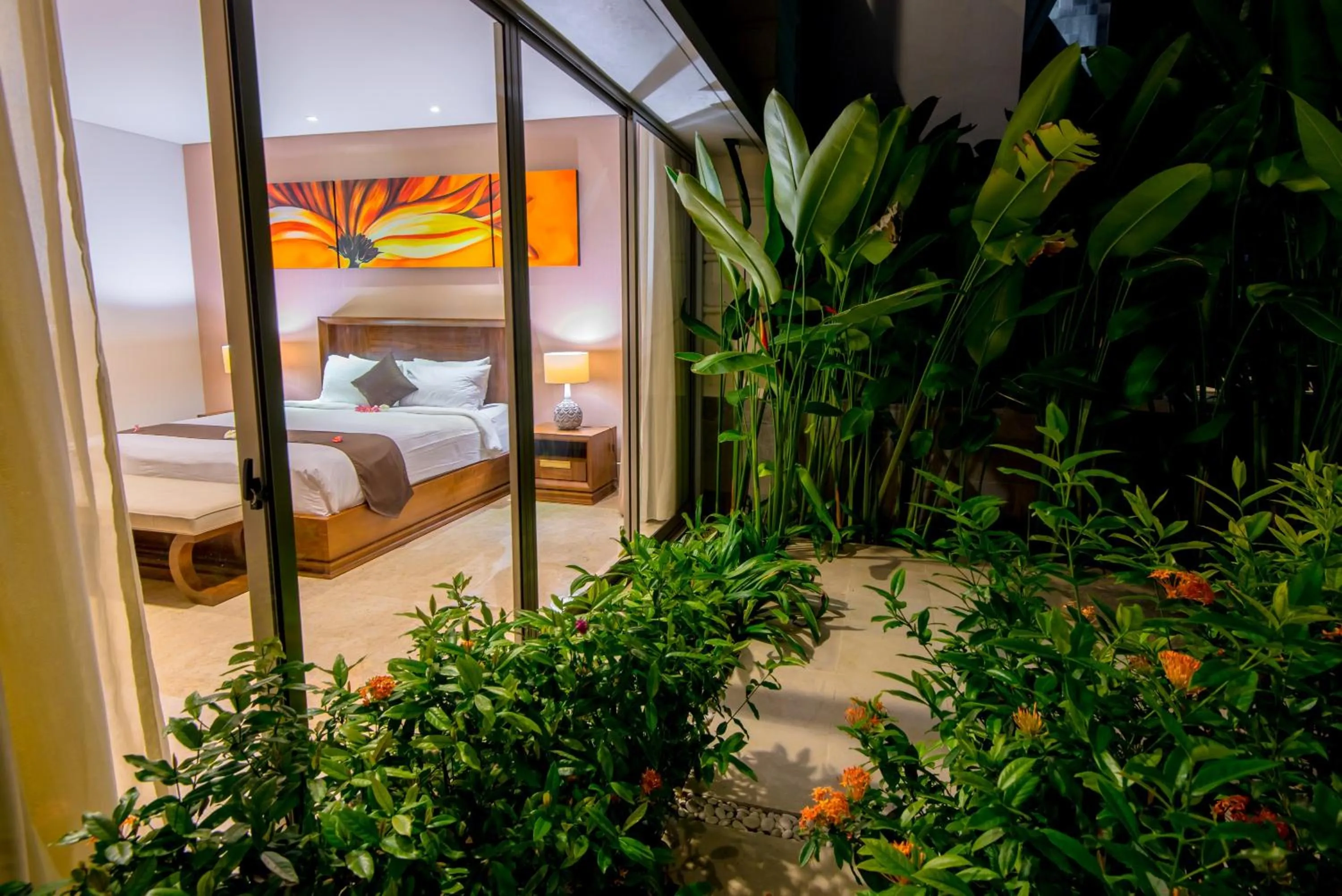 Bed in Luxury Apartment at AYANA Residences