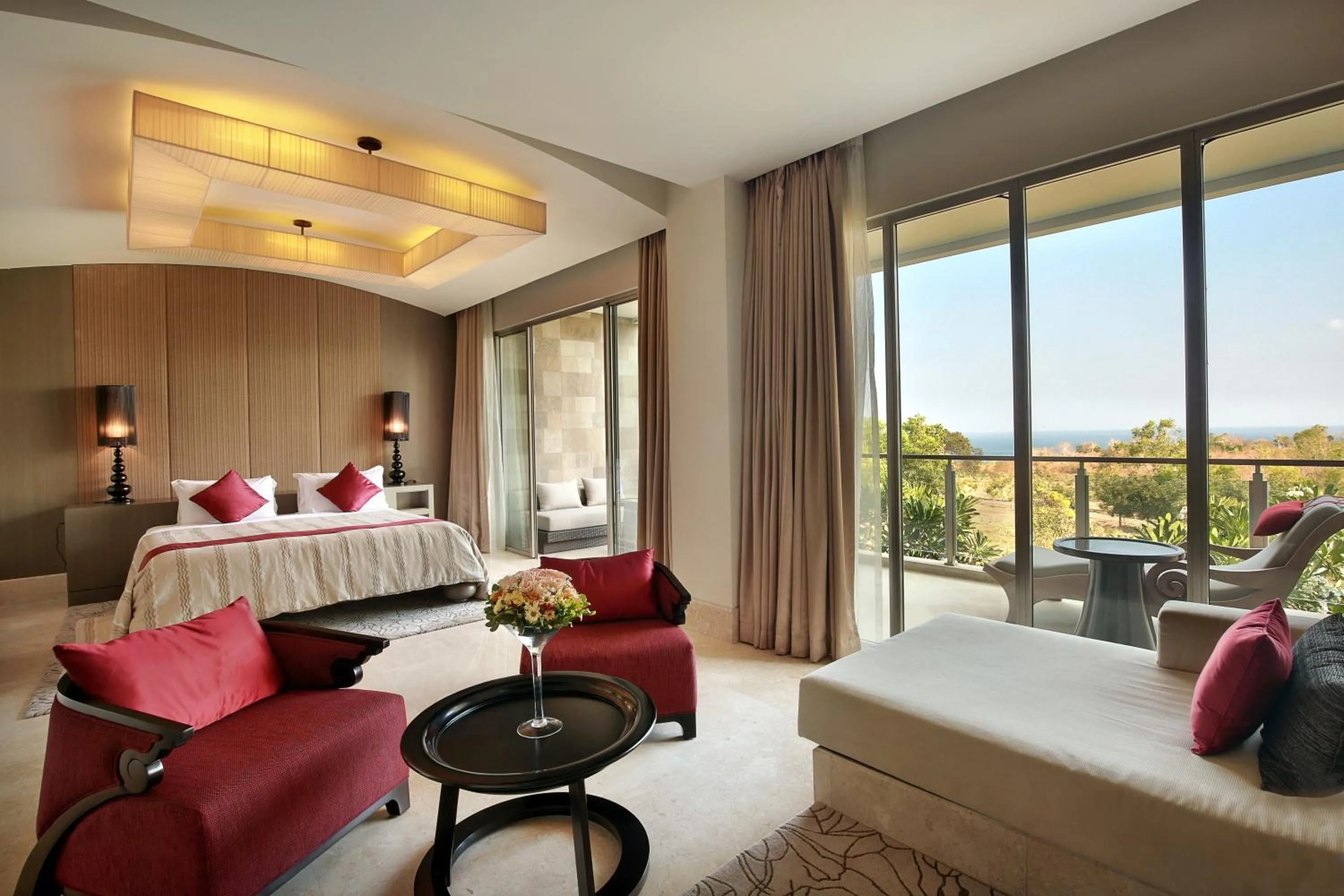 Bed in Luxury Apartment at AYANA Residences