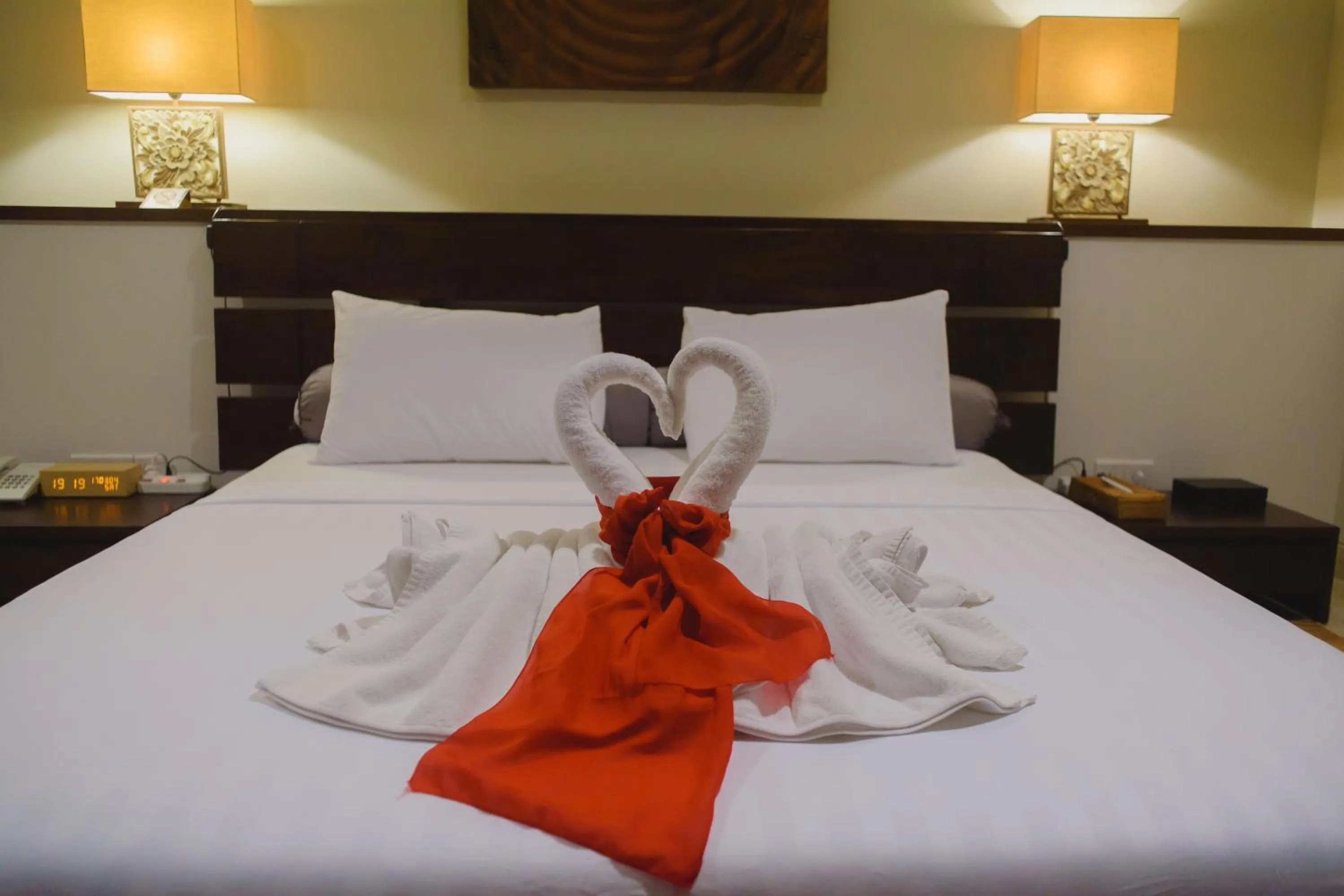 Bed in Luxury Apartment at AYANA Residences