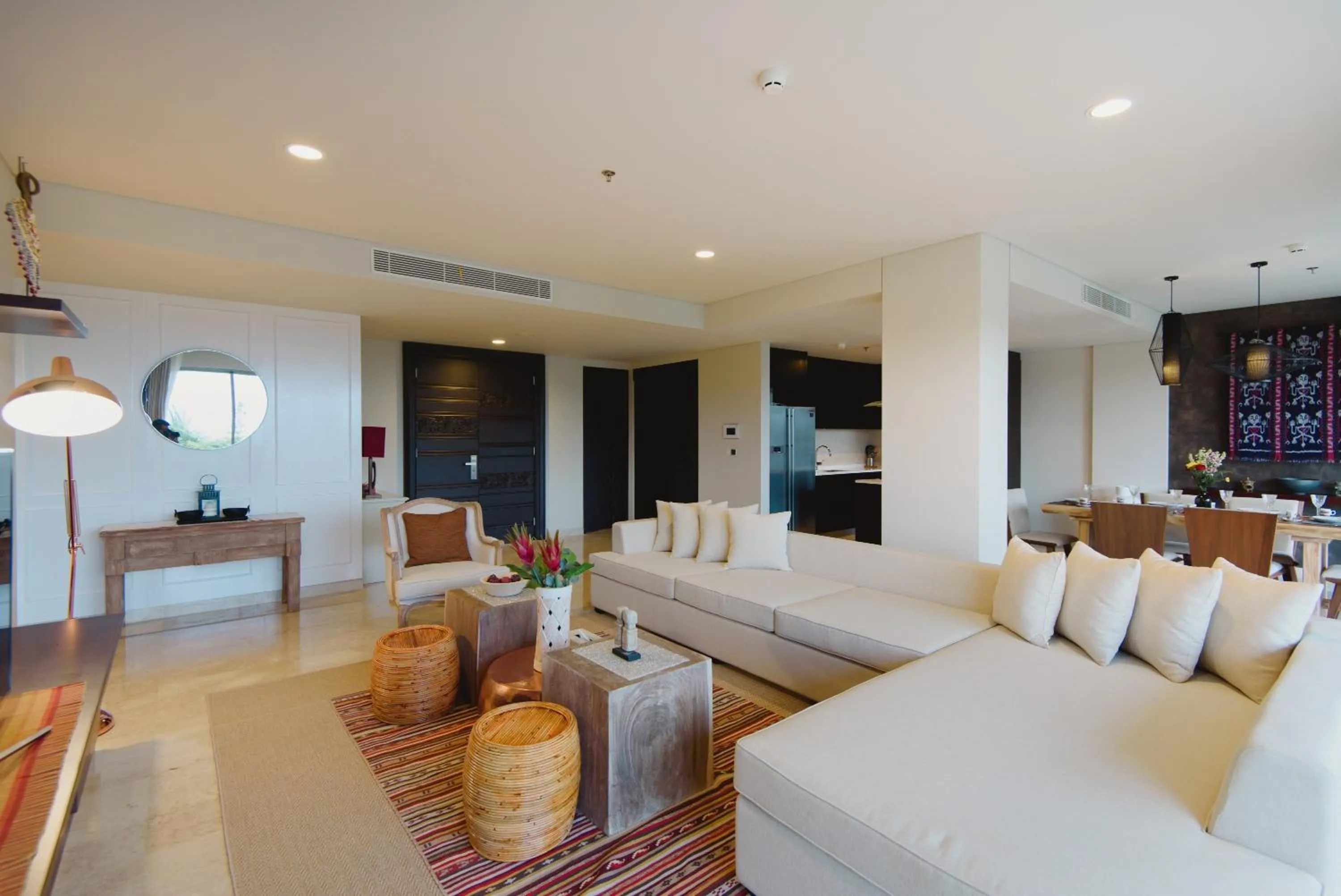 Living room in Luxury Apartment at AYANA Residences