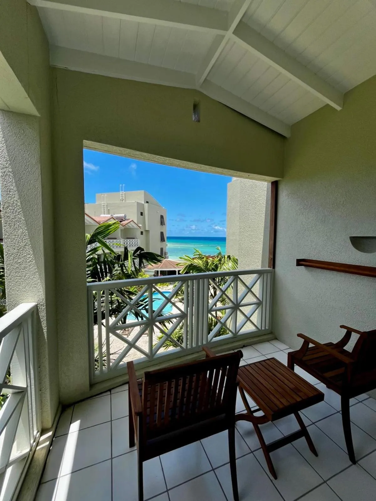 Patio in Hôtel Le Roy