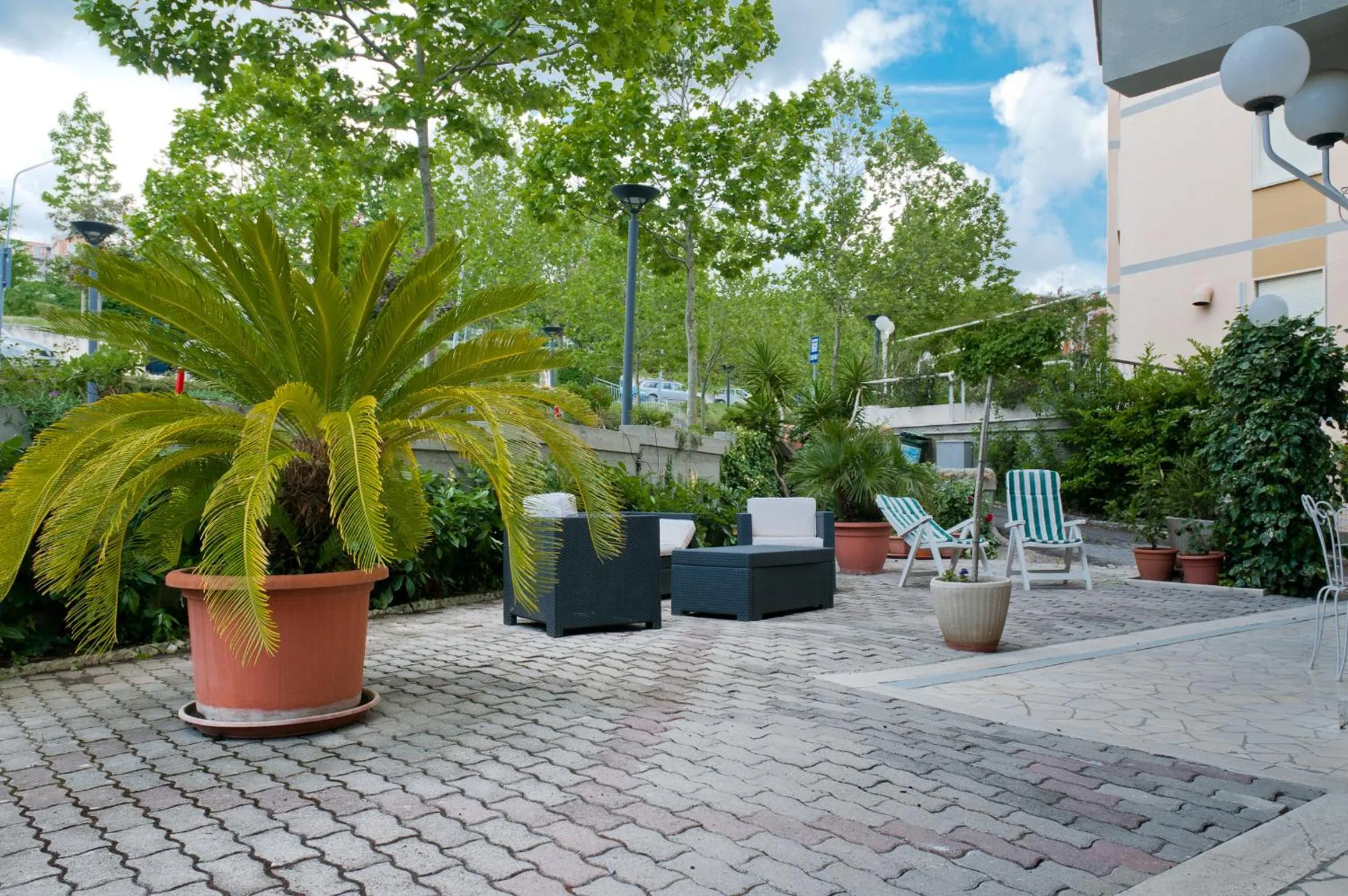 Garden in Albergo La Rosetta