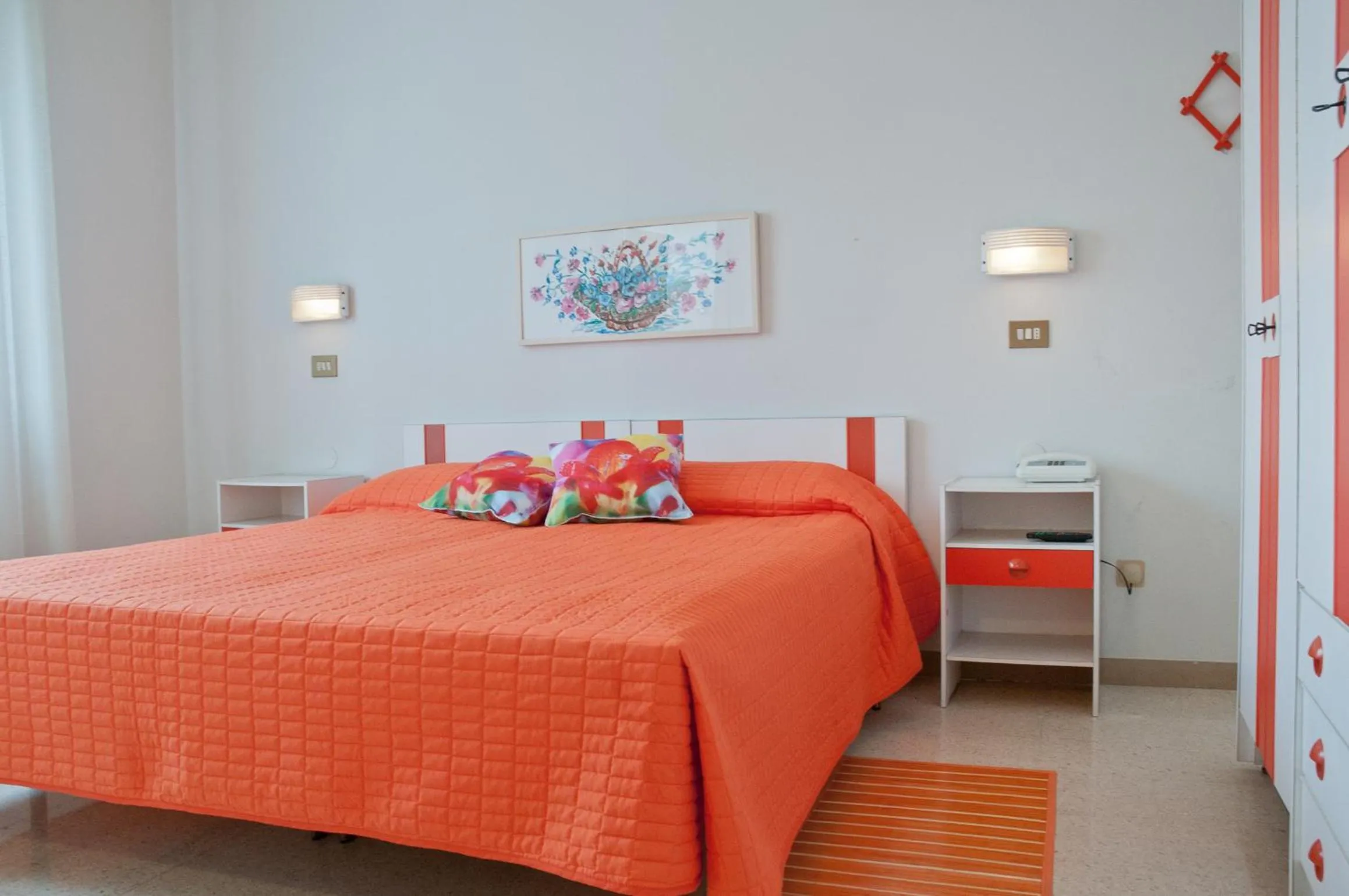 Bedroom, Bed in Albergo La Rosetta