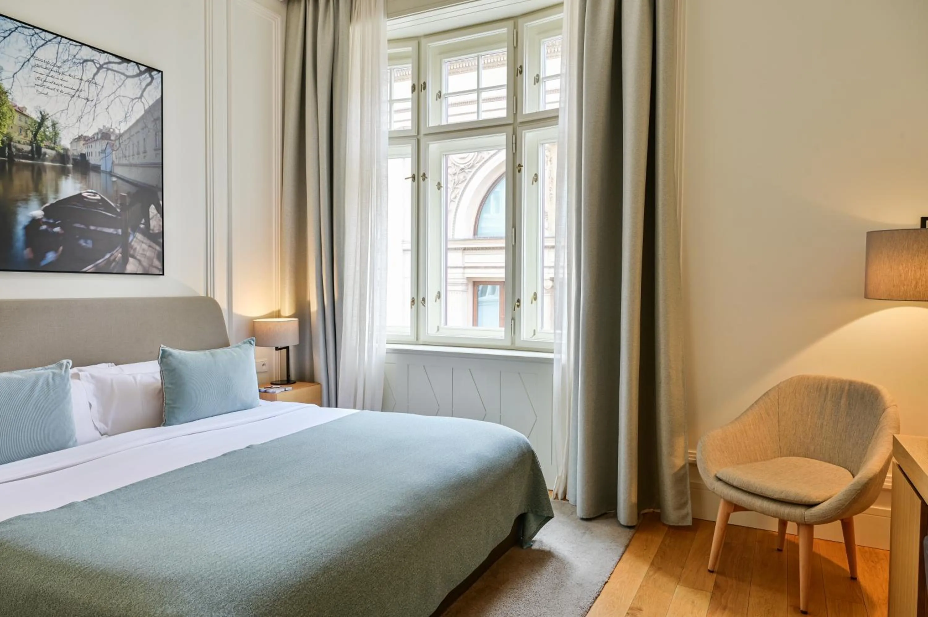 Bed in BoHo Prague Hotel - Small Luxury Hotels