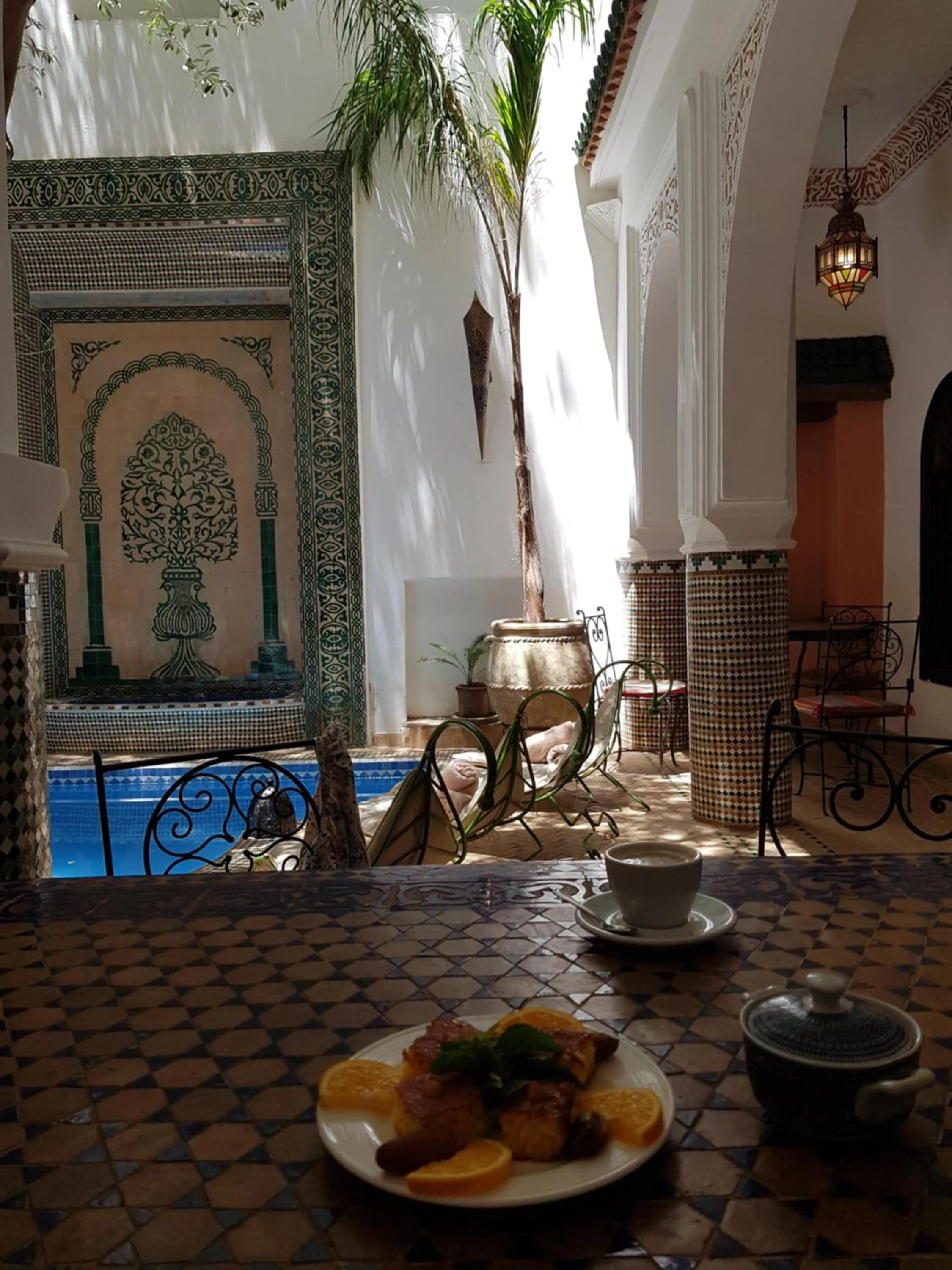 Patio in Riad Alma Mouassine
