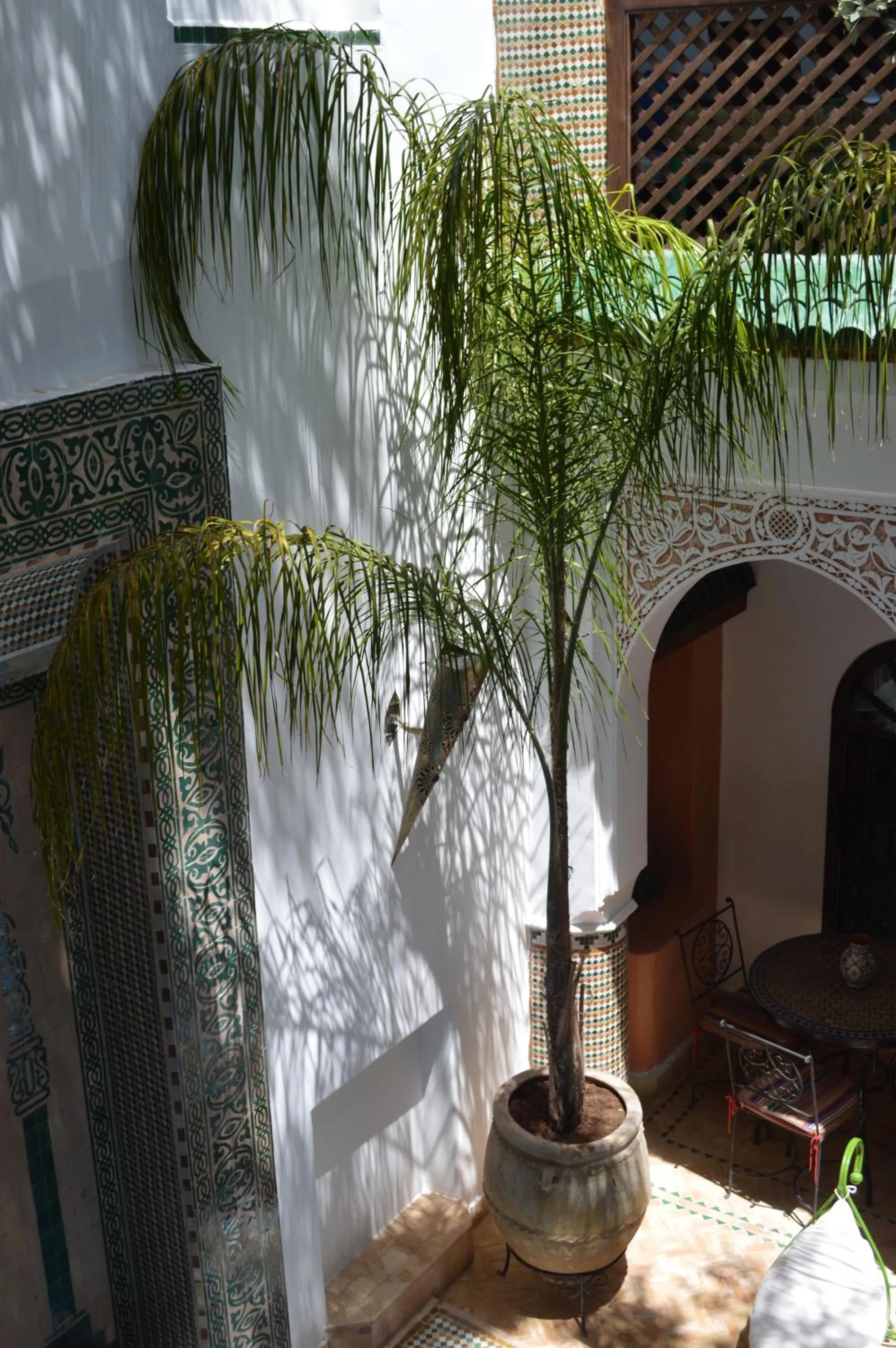 Patio in Riad Alma Mouassine