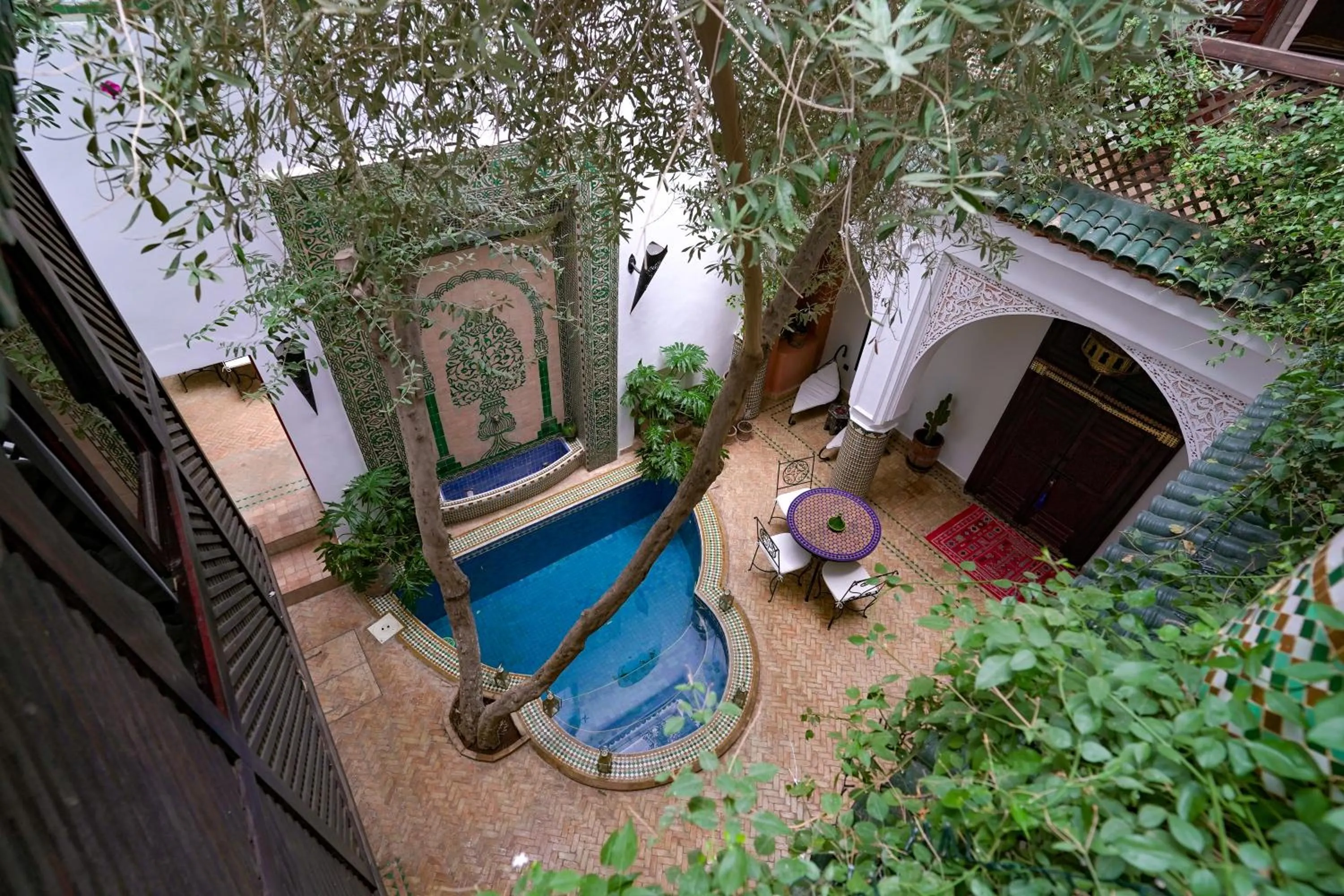 Patio in Riad Alma Mouassine
