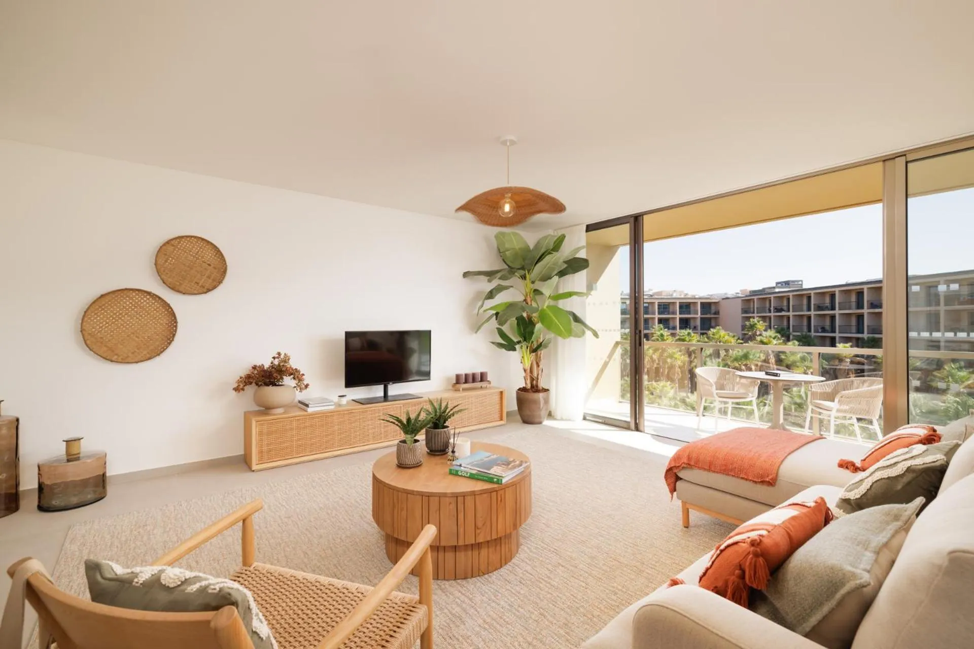 Living room in Flamingos Salgados