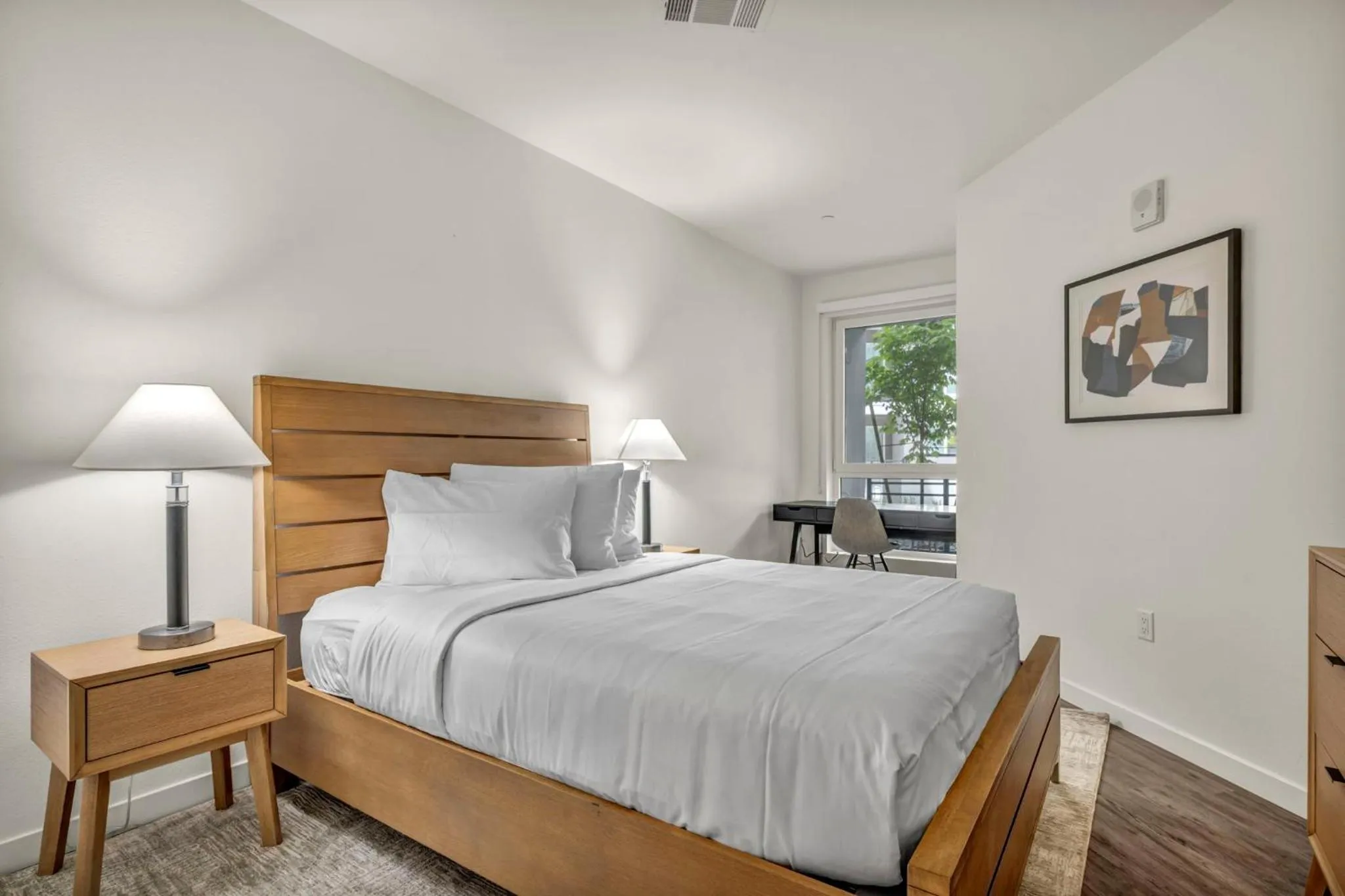 Bed in Placemakr Reno